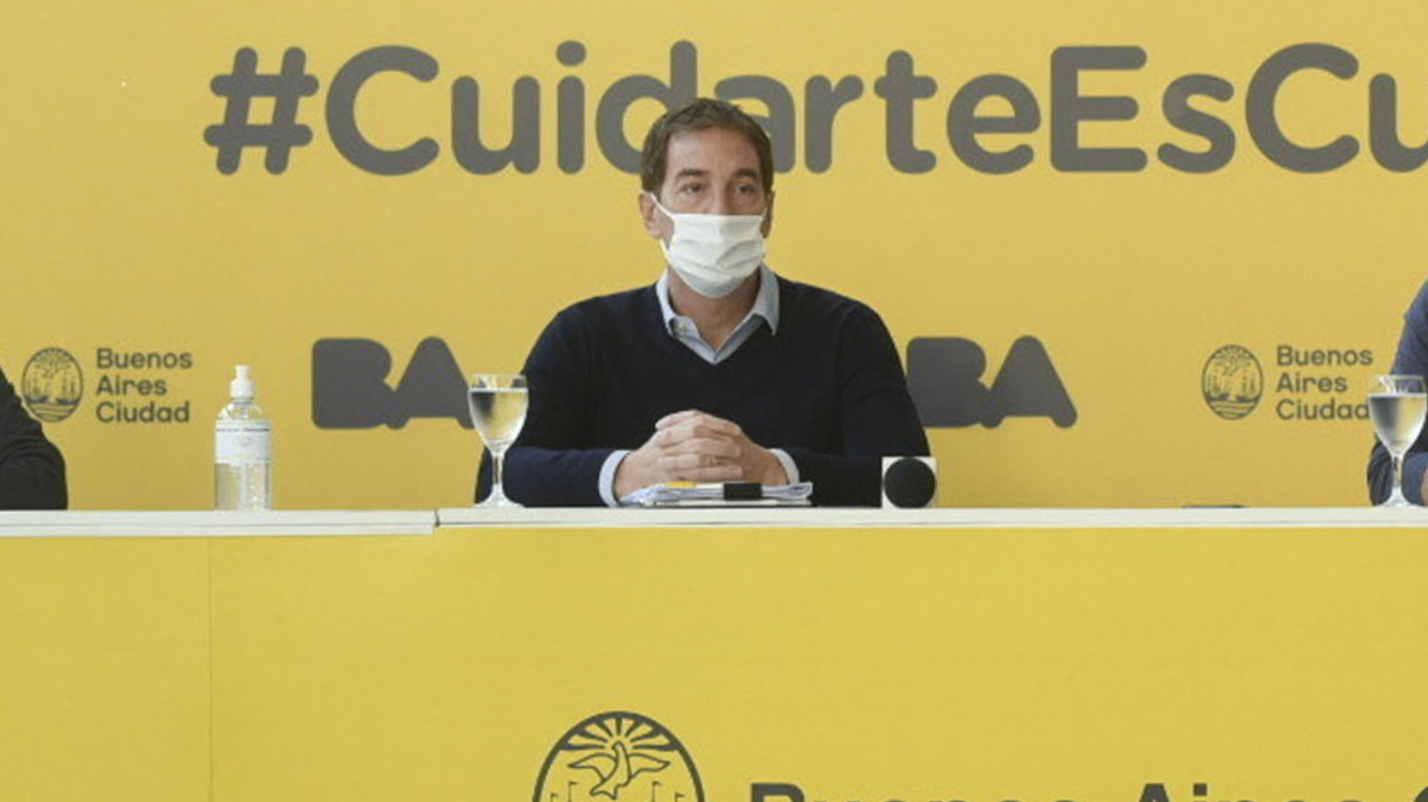 Santilli aseguró que en CABA no están evaluando dar marcha atrás