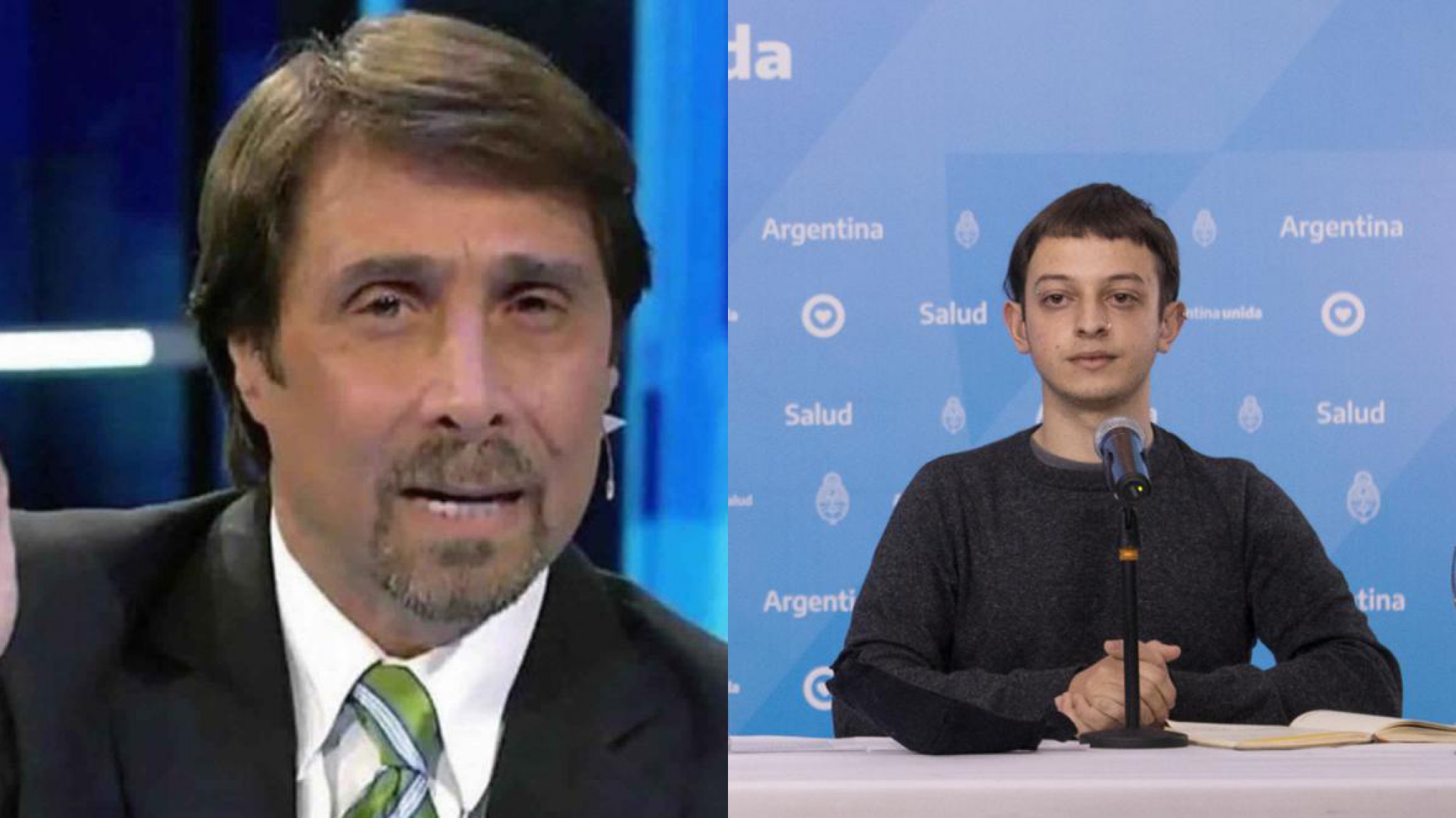 Eduardo Feinmann le exigió a Lucas Grimson que muestre su recibo de sueldo