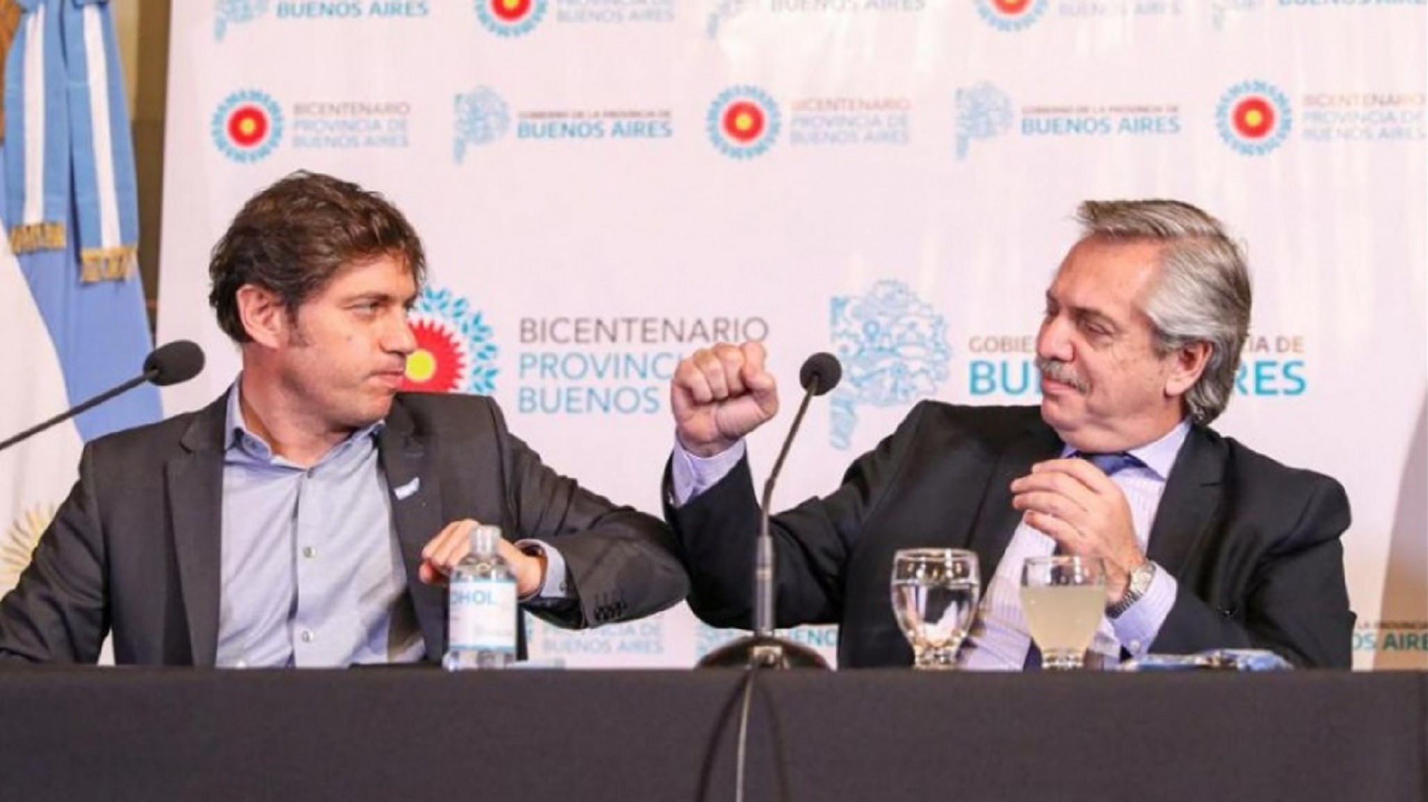 Axel Kicillof: “Estamos cumpliendo con lo que dijimos que íbamos a hacer”
