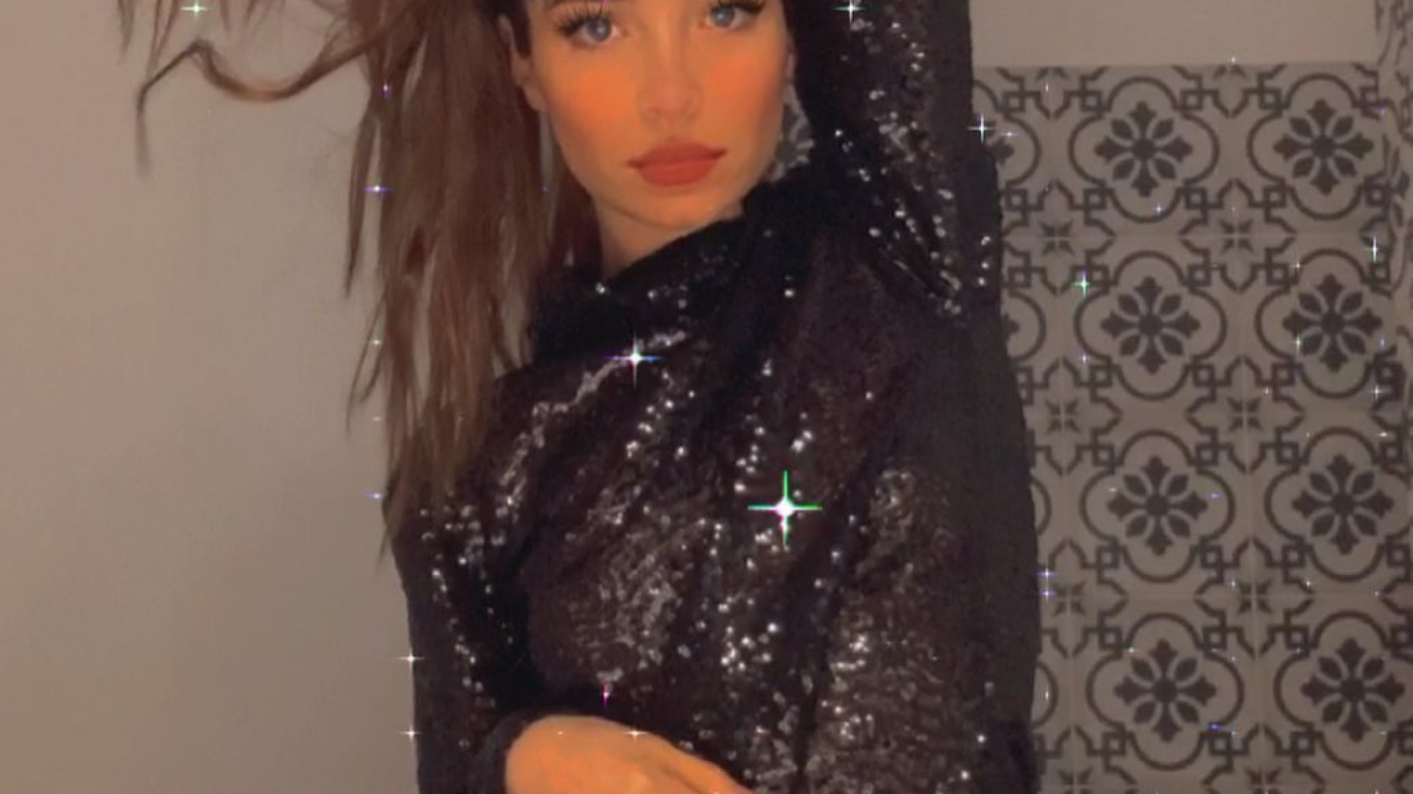 ¡Brenda Asnicar es furor en las redes! La actriz posó en ropa interior de encaje