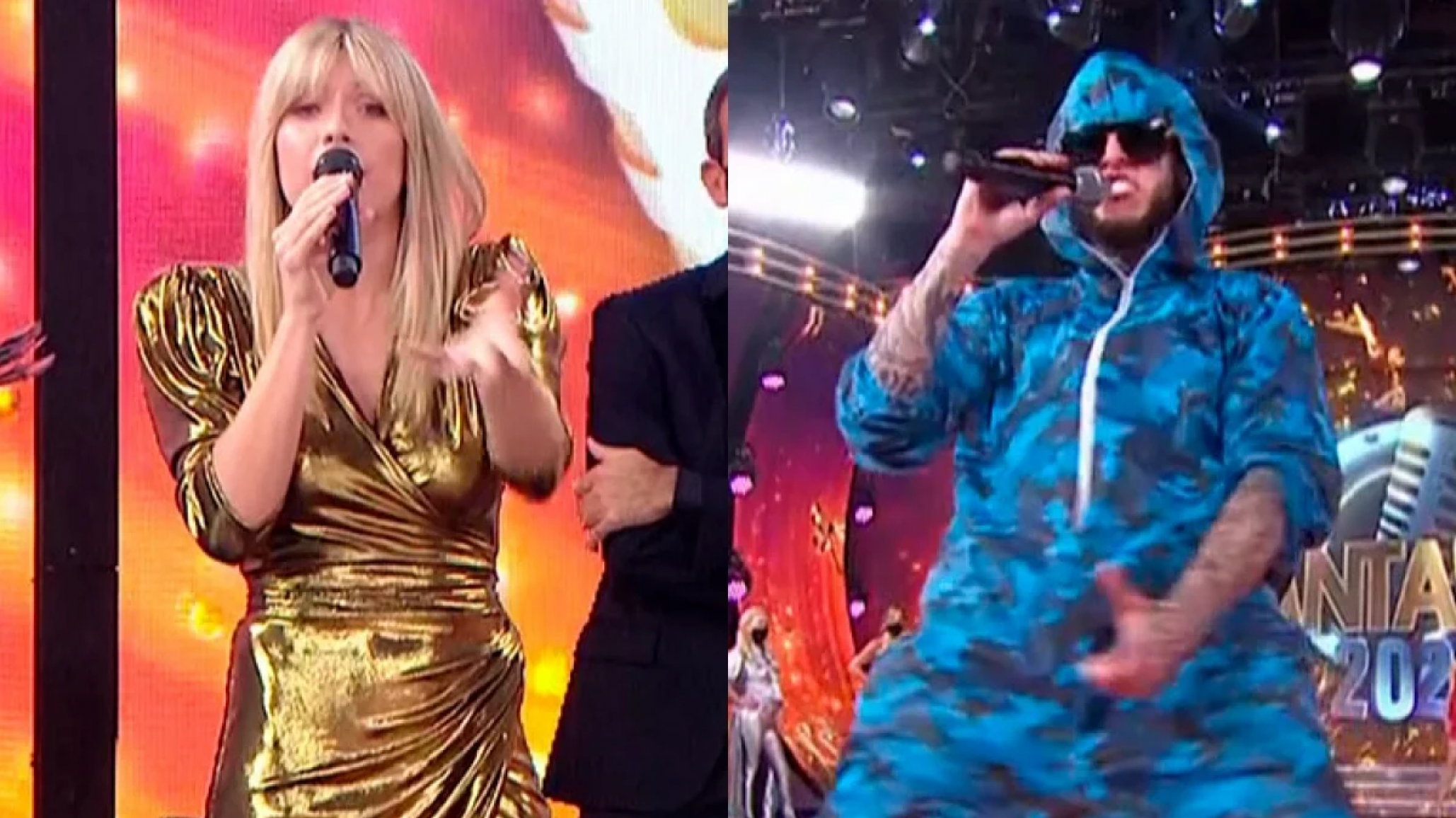 Laurita Fernández le paró el carro en vivo a Alex Caniggia