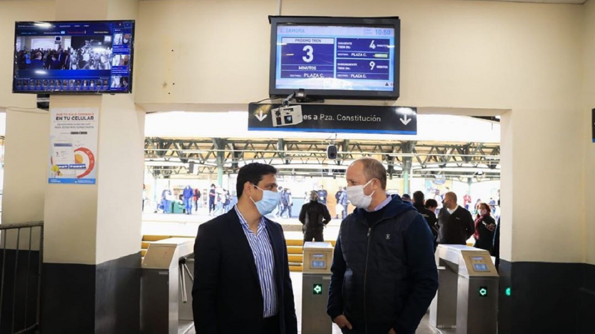 Coronavirus: Martín Insaurralde presentó cámaras termográficas para controlar la temperatura de los vecinos