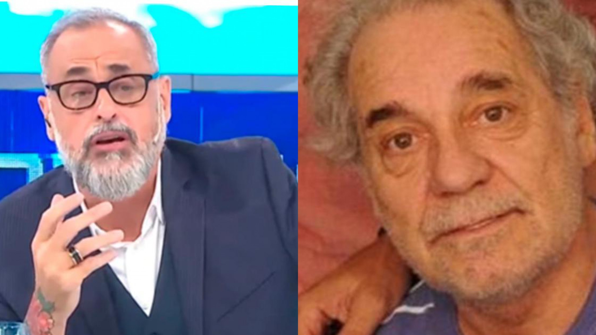 El vídeo que eligió Jorge Rial para recordar al actor: ”Me quedo con este Hugo Arana”