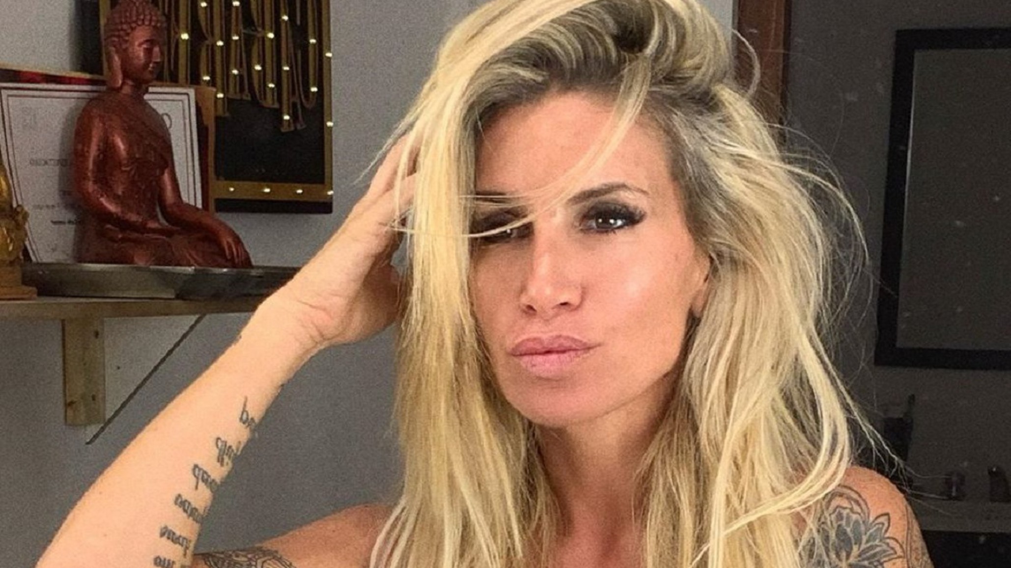 Florencia Peña mostró el detrás de escena de sesión de fotos