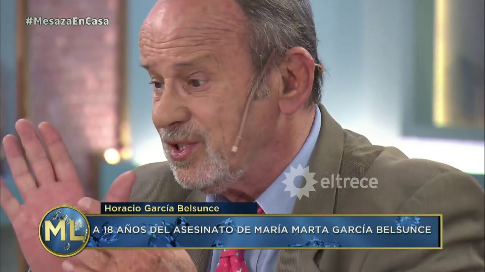 Horacio García Belsunce aseguró que su hermana fue asesinada por Nicolás Pachelo