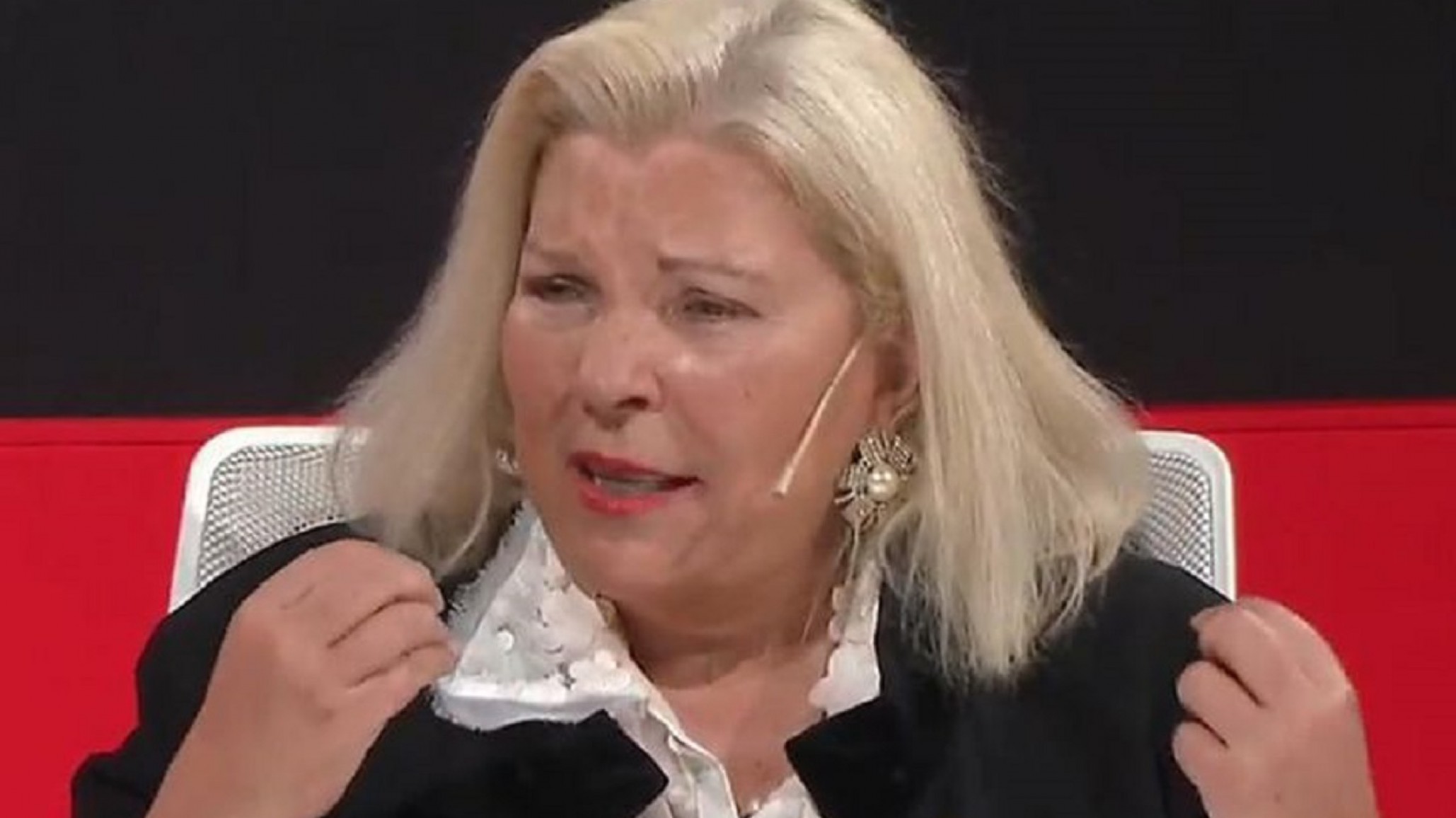 Elisa Carrió sobre su posible candidatura a gobernadora de Buenos Aires: ”La decisión está condicionada”
