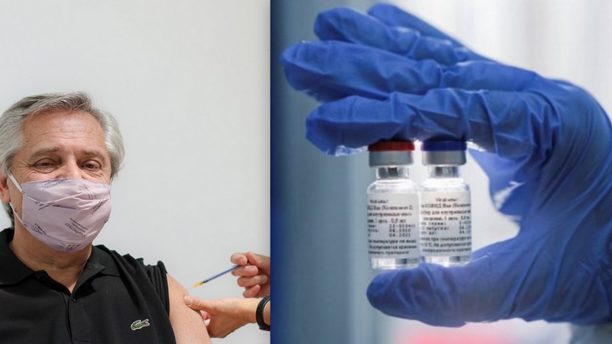 El creador de la vacuna Sputnik V a Alberto Fernández “La vacunación garantiza una recuperación rápida”