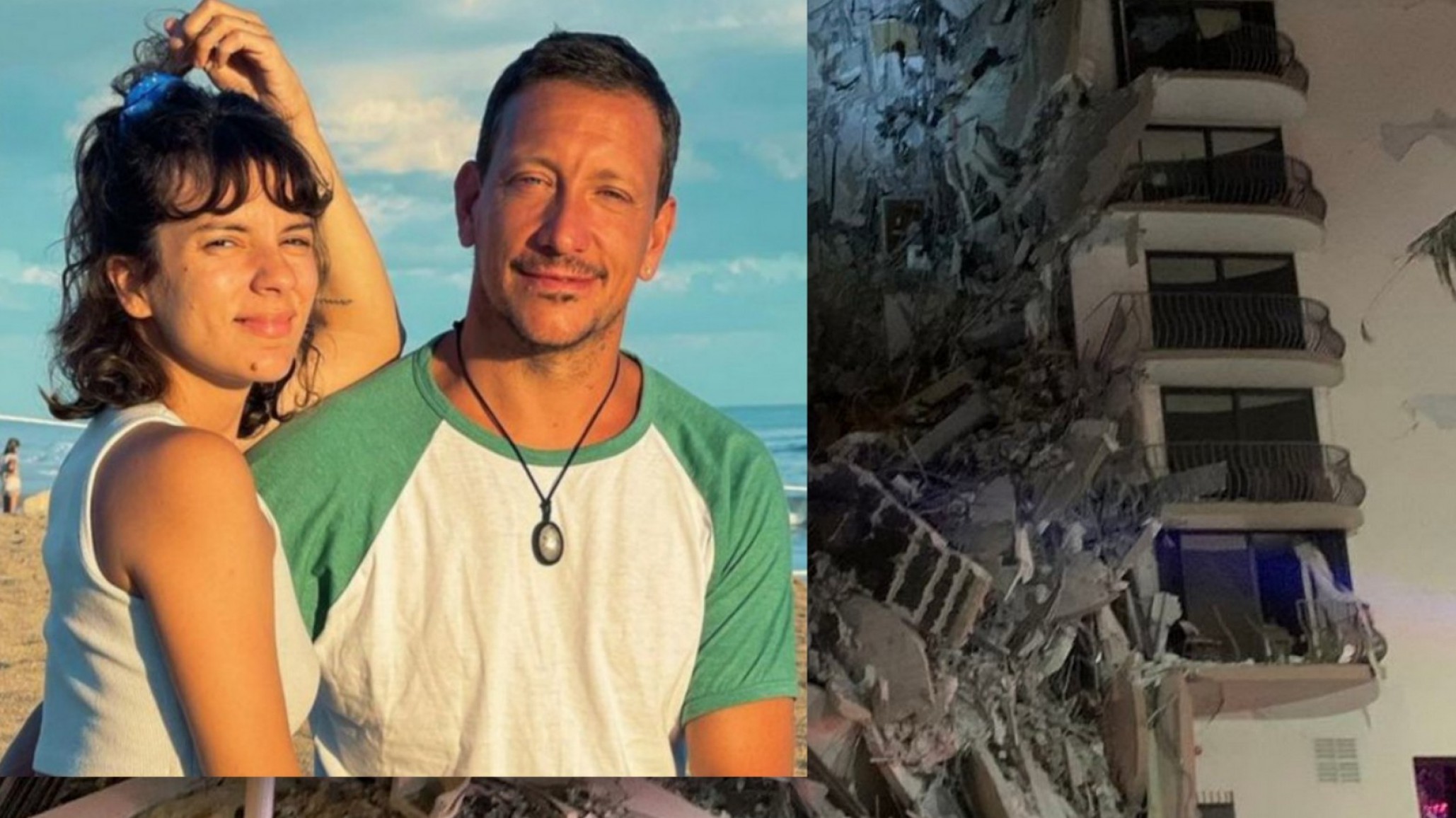 Nico Vázquez y Gime Accardi tras el derrumbe en Miami “la pasaron muy mal”