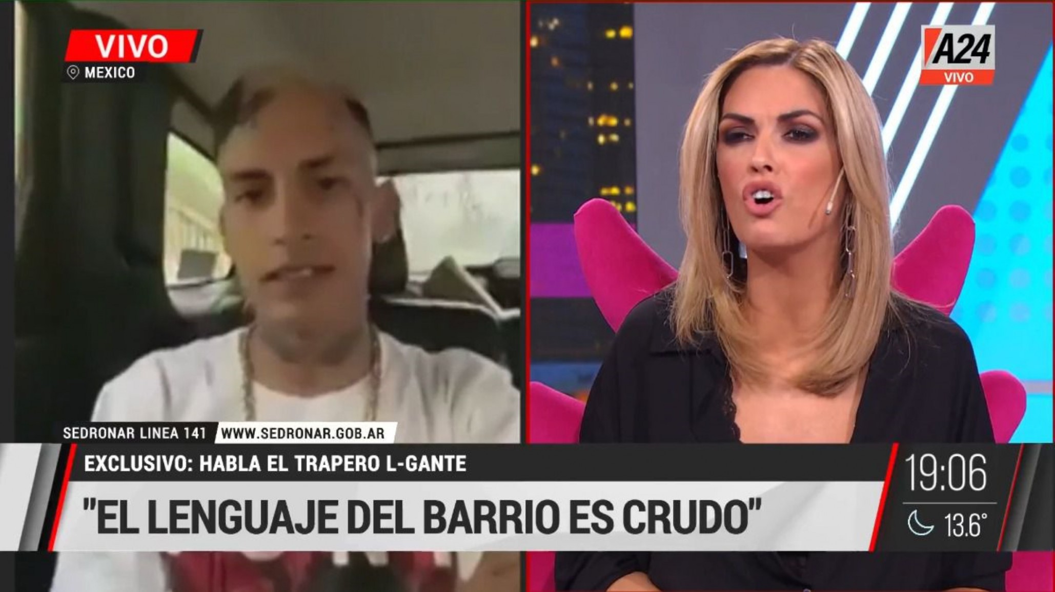 Viviana Canosa sugirió que L-Gante consiguió su Conectar Igualdad en “un choreo”