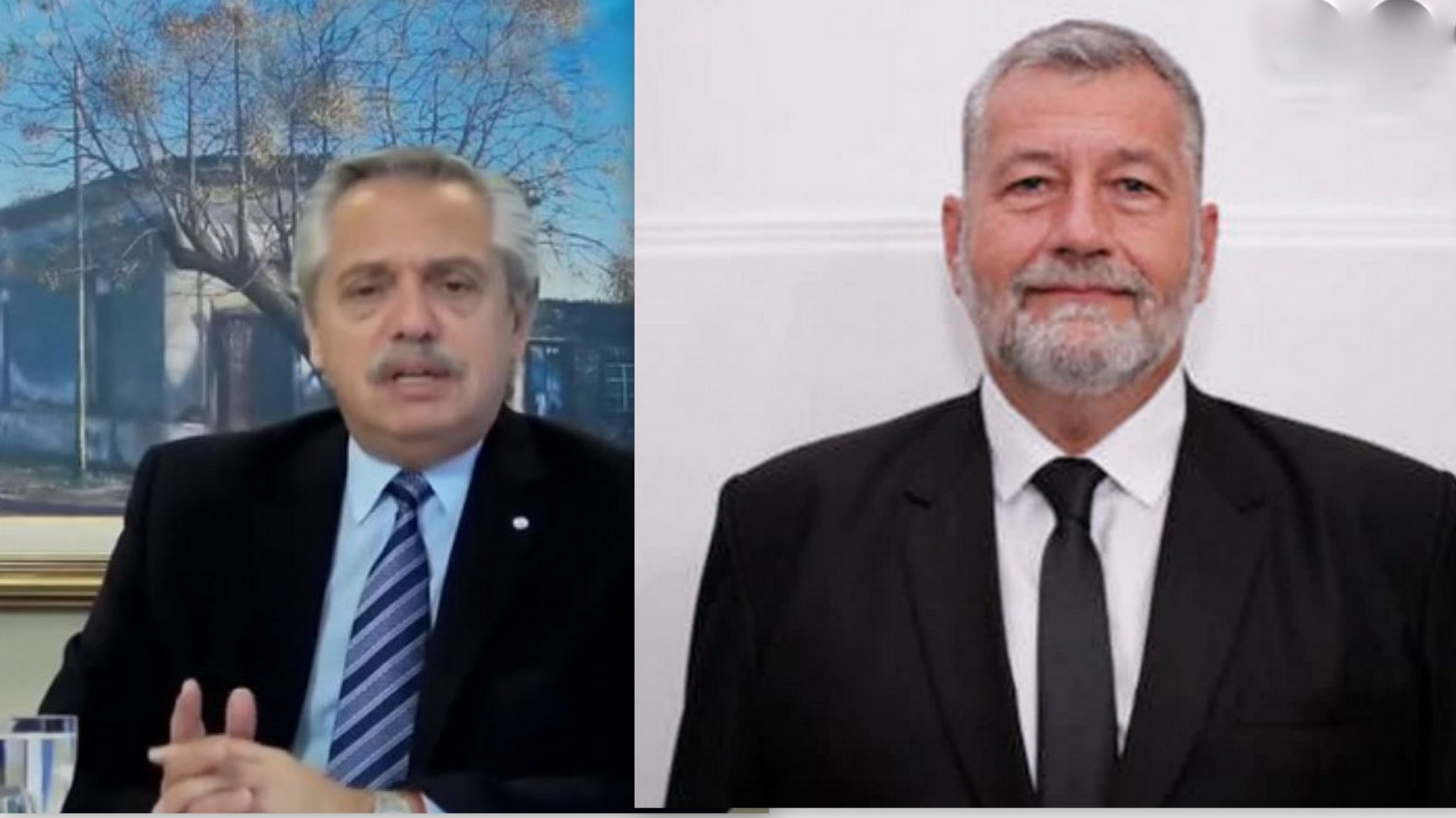 El hijo del diputado baleado se enojó por “el error” de Alberto Fernández