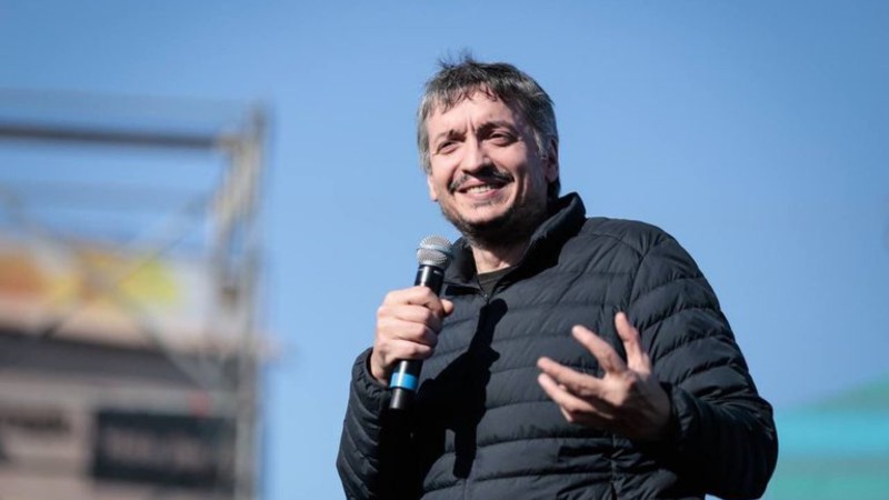 Máximo Kirchner no descarta ser candidato: "Si Cristina me dice que tengo que ir, iré"