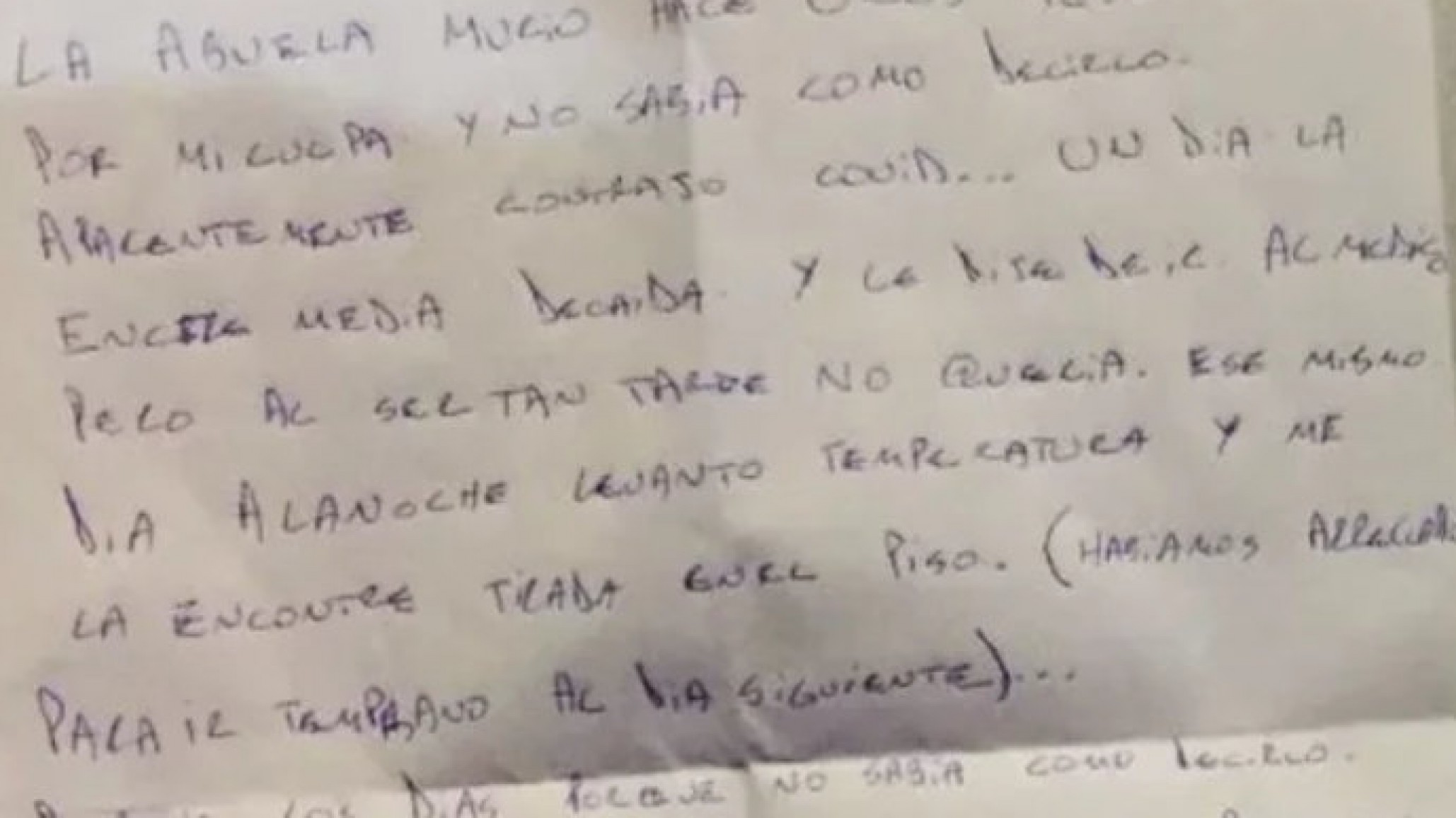 Un joven convivió 6 meses con el cadáver de su abuela y ahora se descubrió la interna familiar