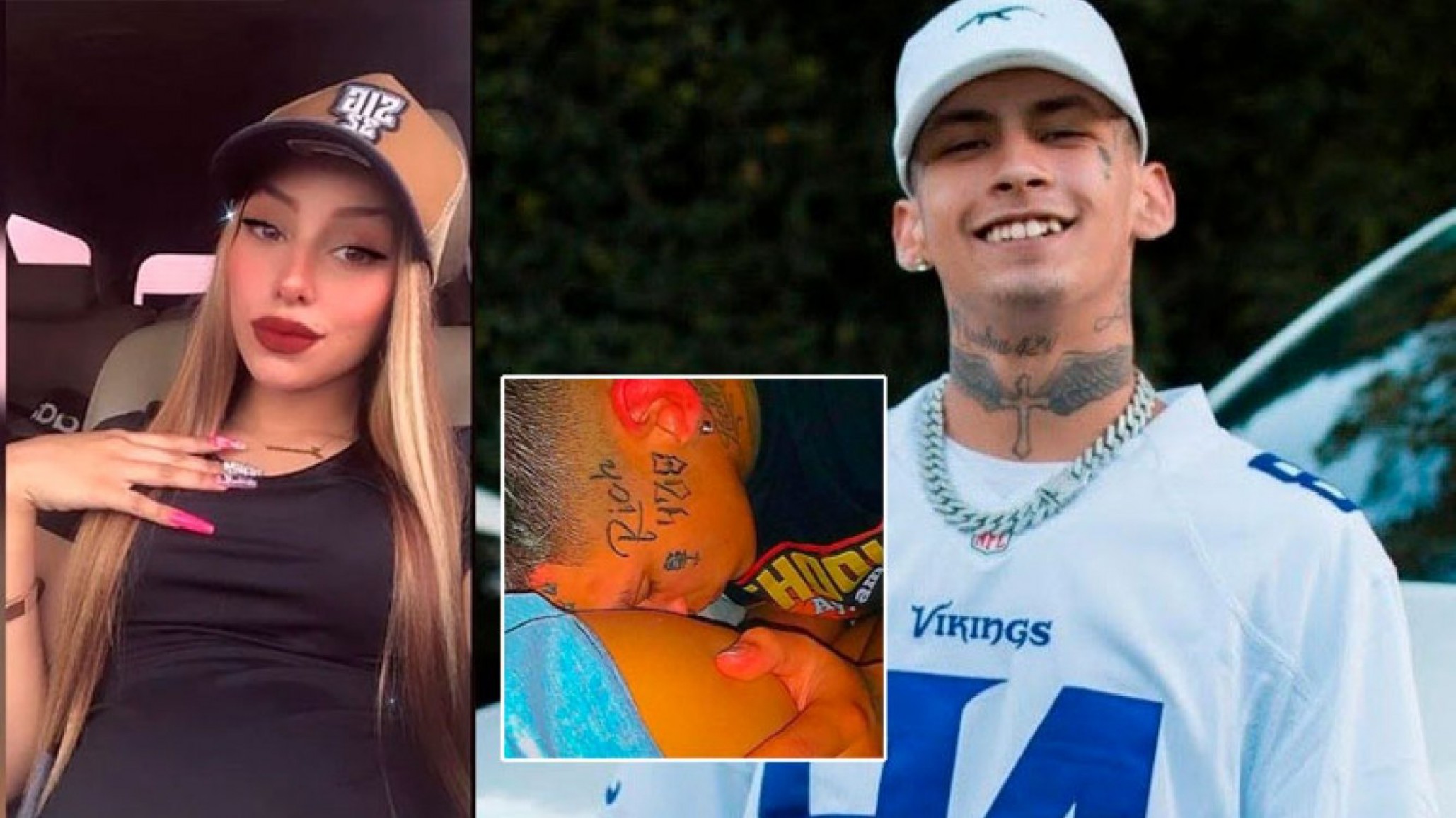 Nació Jamaica, la hija de L-Gante