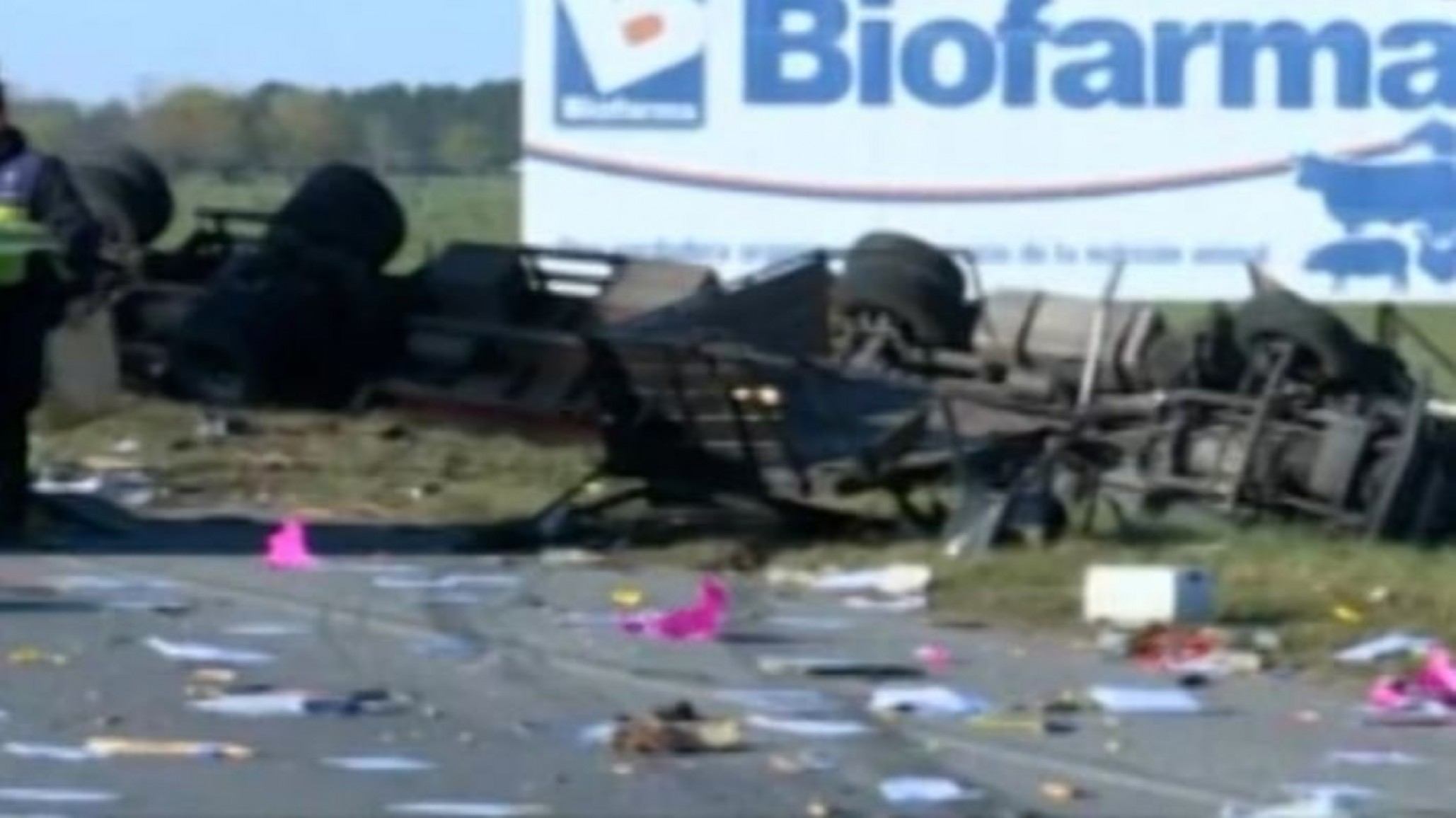 Murió un bebé de 4 meses y hubo 6 heridos en un choque múltiple