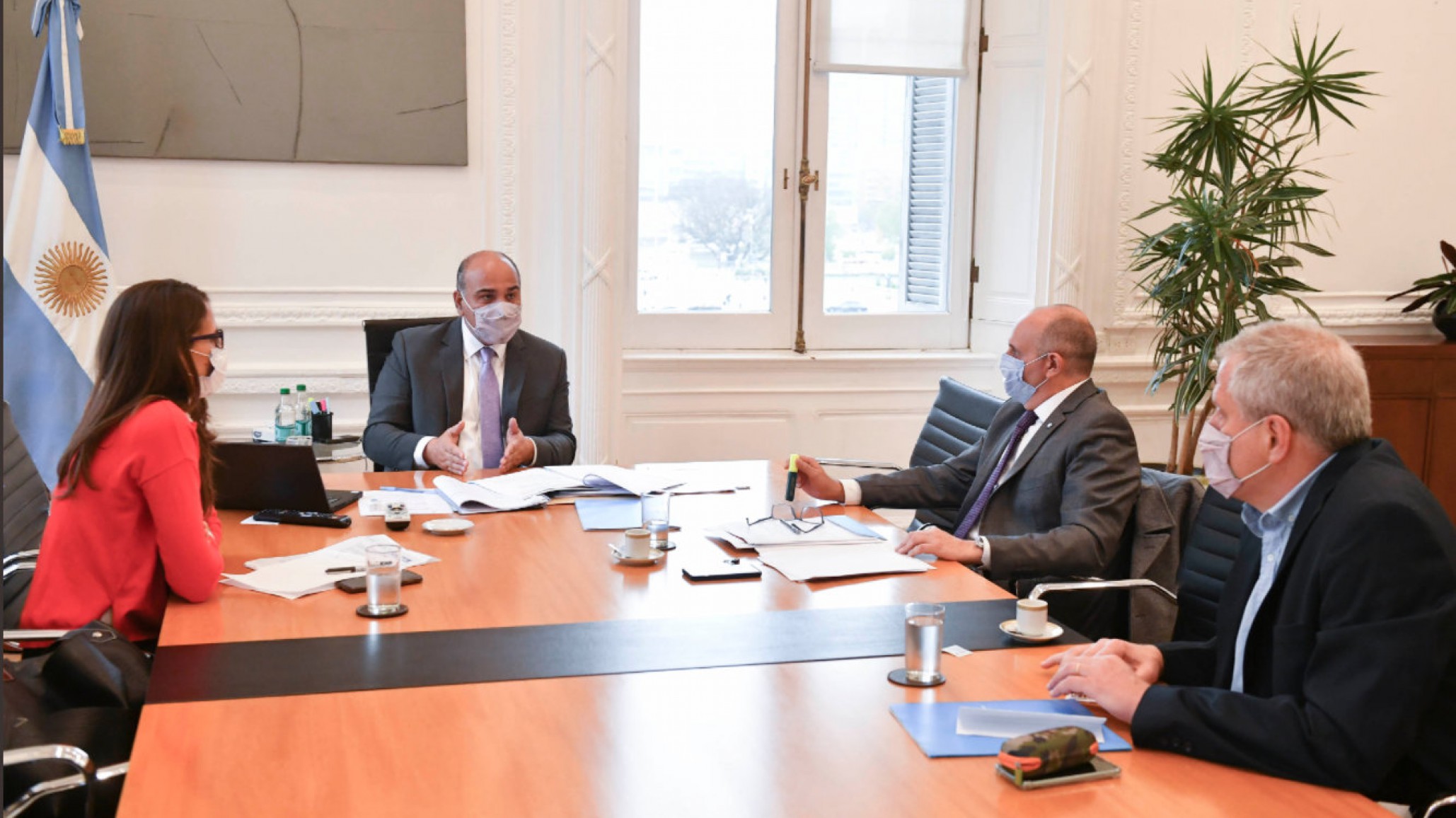 Juan Manzur se reunió con Gómez Alcorta ¿se habló de la renuncia de Merchán?