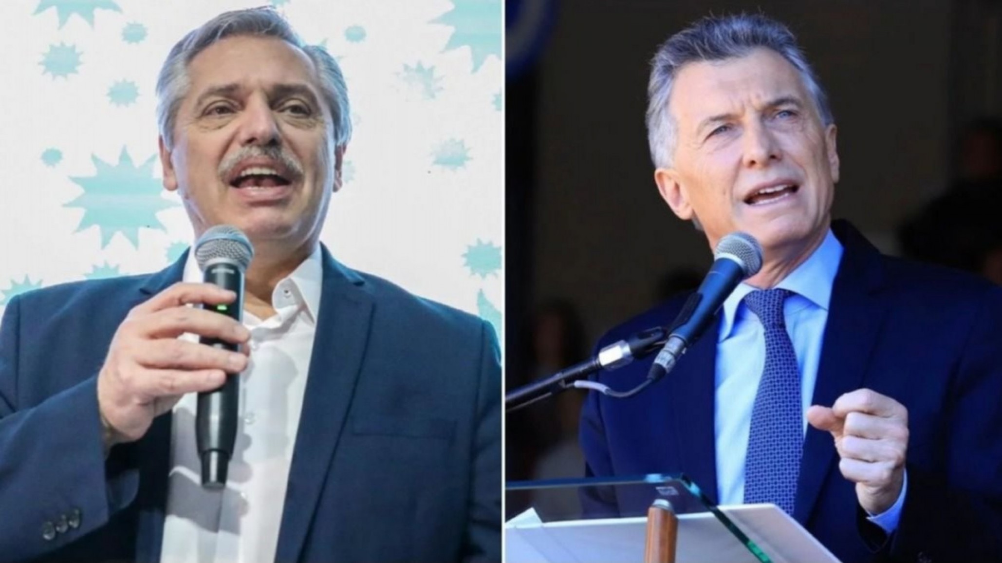 Alberto Fernández cargó contra Macri: “Yo estoy acá, no brindando con acreedores”