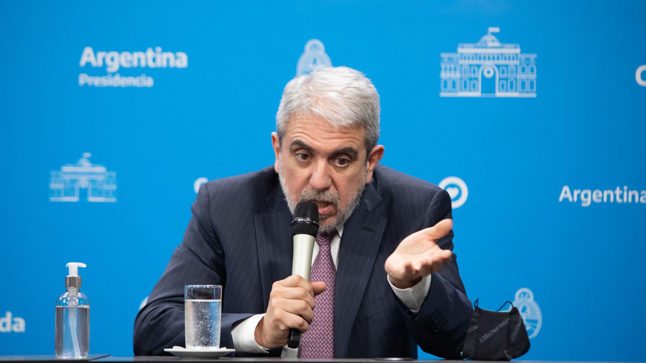 Aníbal Fernández aseguró que desde el Gobierno no aplicarán fuerzas represivas por “cómo terminó el caso Santiago Maldonado”