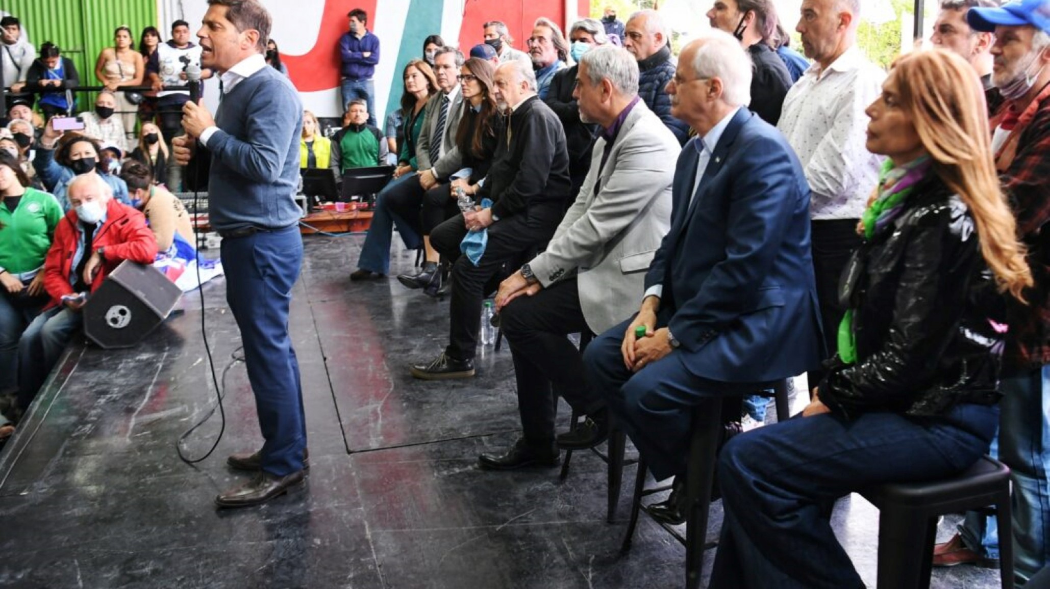 Kicillof a la militancia: “hay que ir casa por casa a contar lo que está en juego?