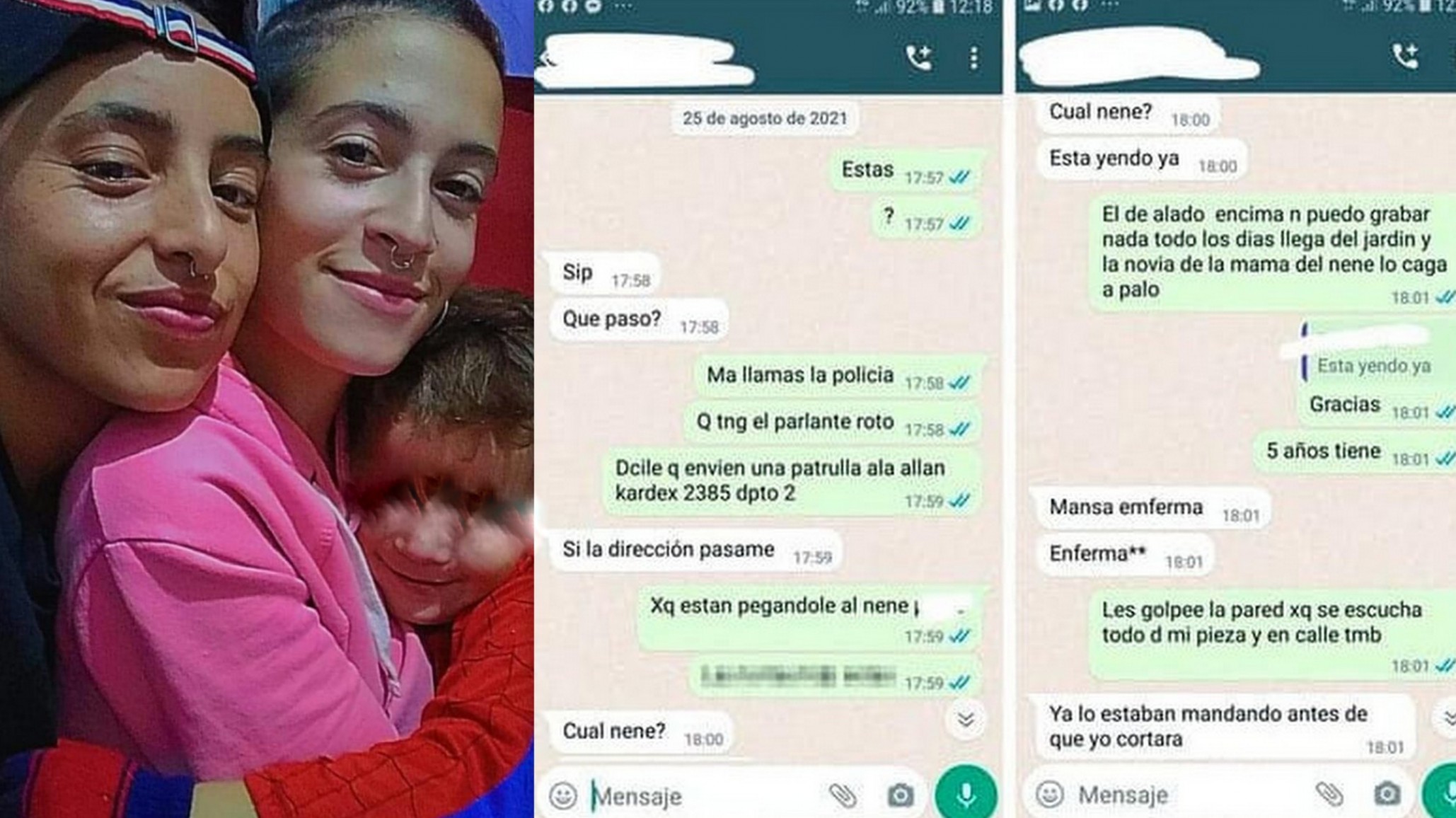 El vecino de Lucio había denunciado “le dije a la policía que estaban golpeando a un niño”