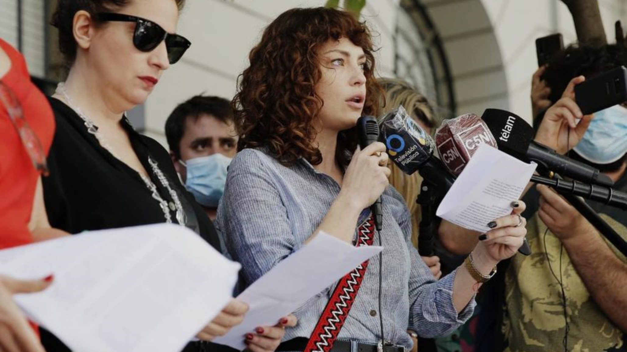 Actrices Argentinas apoyaron a Thelma Fardin: “No nos callamos más”