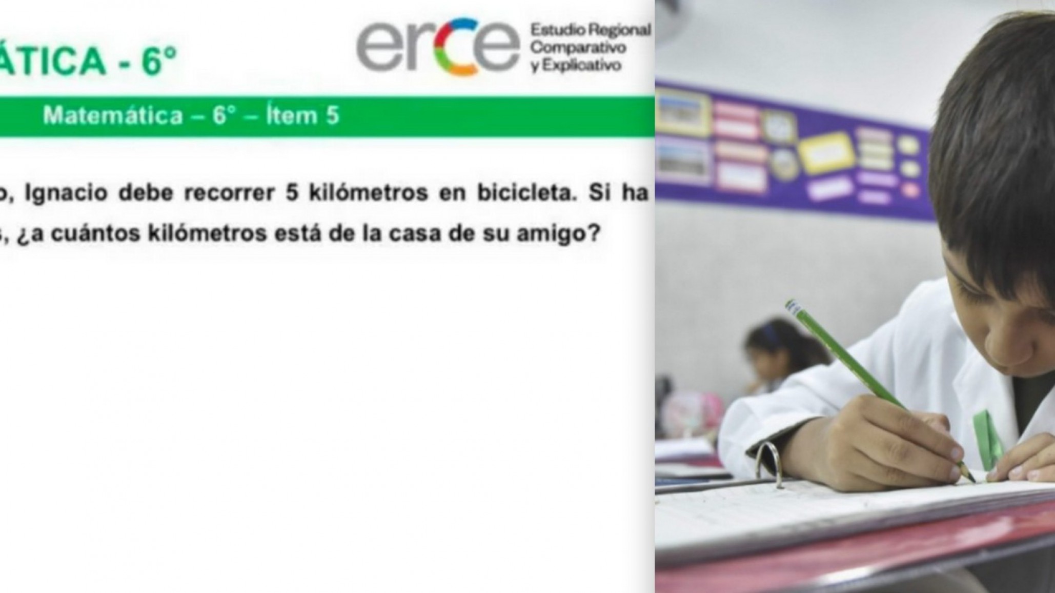 Los ejercicios donde fallaron alumnos argentinos en la Prueba de Unesco