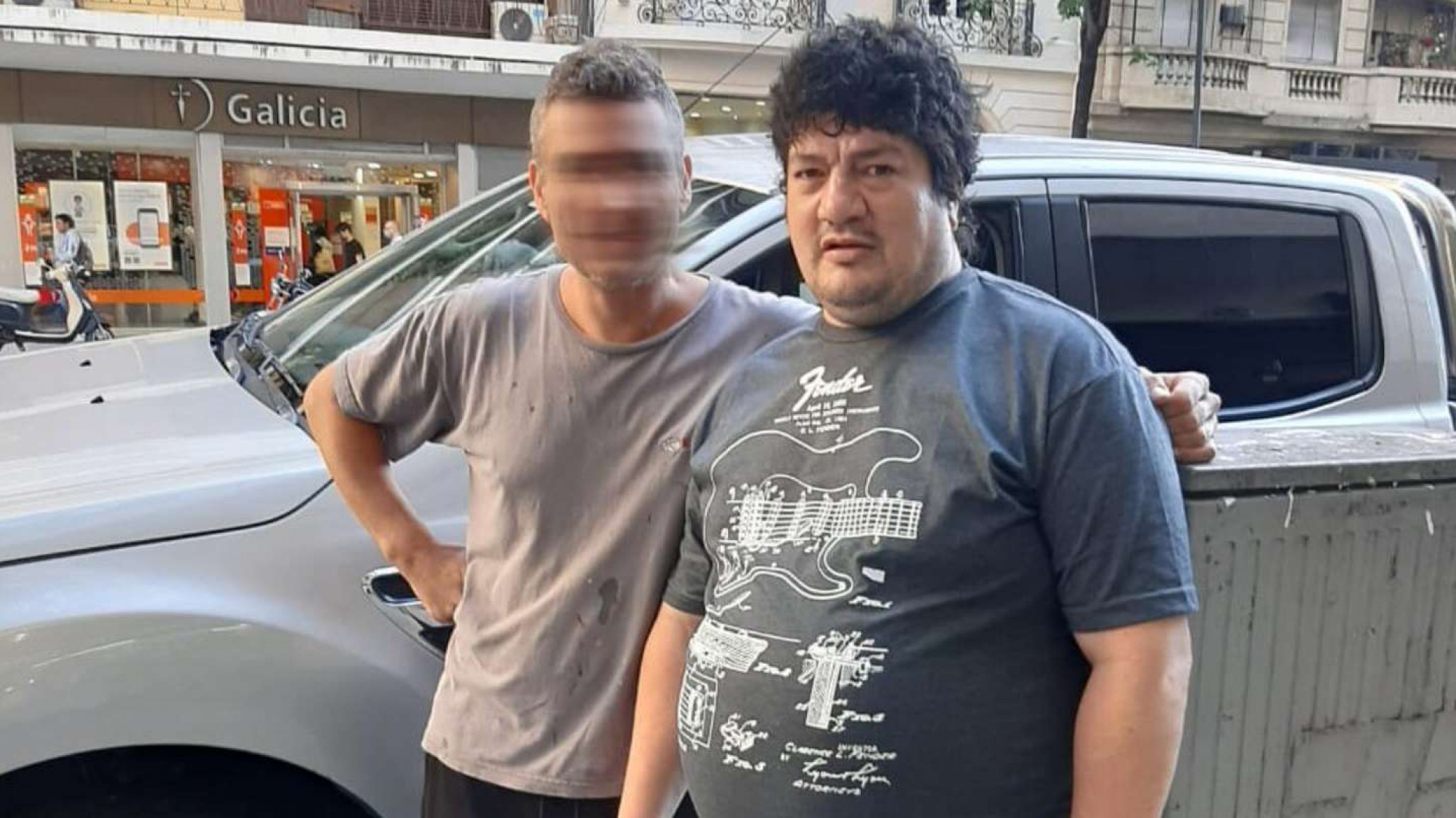 Reapareció el Pity Álvarez y la imagen se viralizó por su cambio físico