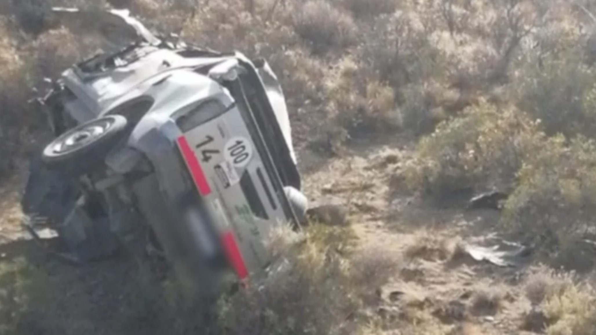 Choque en Ruta 3: Los cuatro accidentados no sufrieron heridas graves