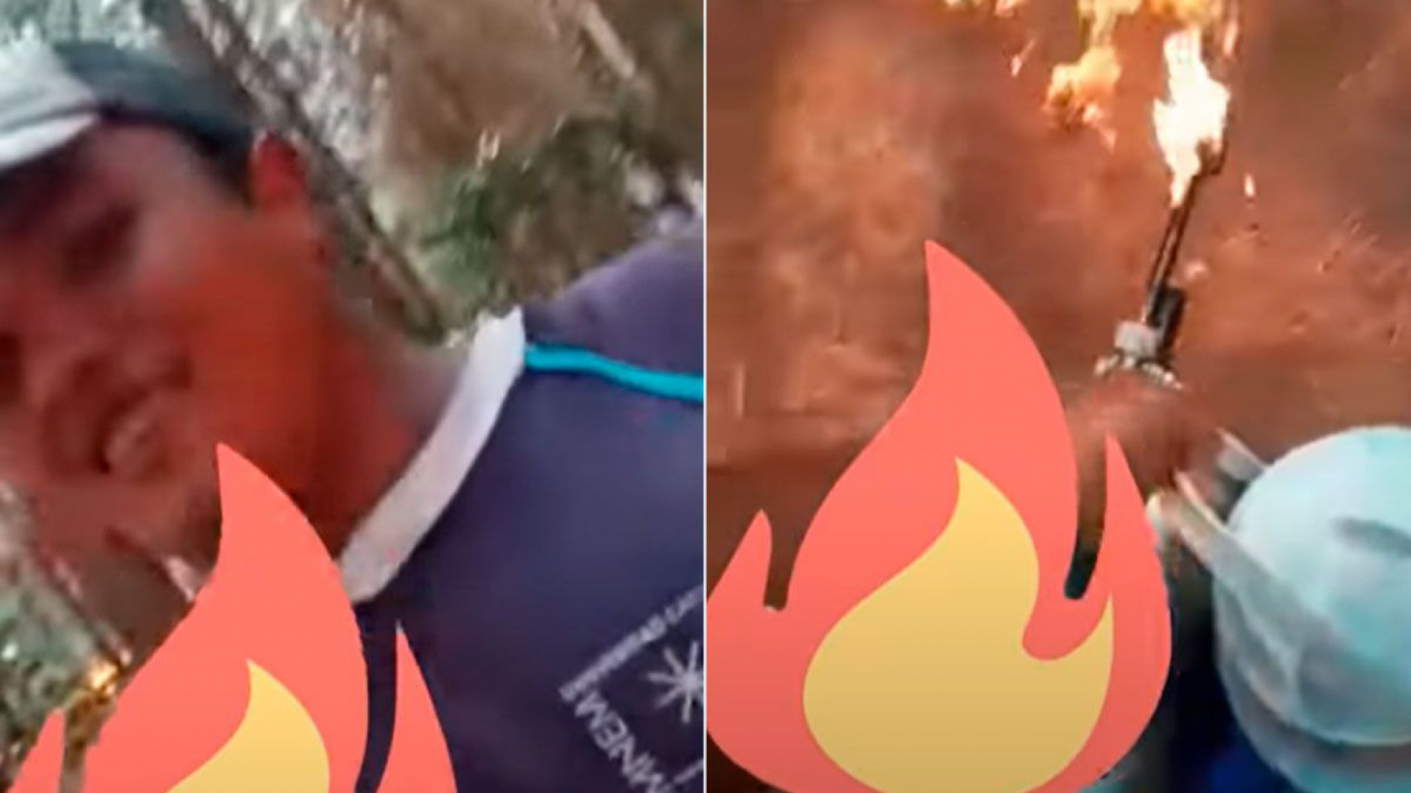 Un joven se grabó prendiendo fuego un bosque en Corrientes, lo busca la Policía