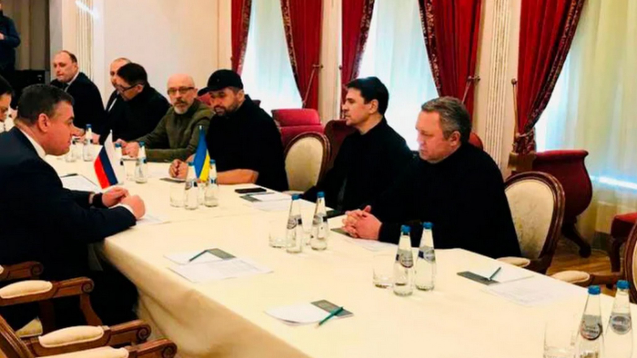 Rusia-Ucrania: comenzó la reunión en Bielorrusia