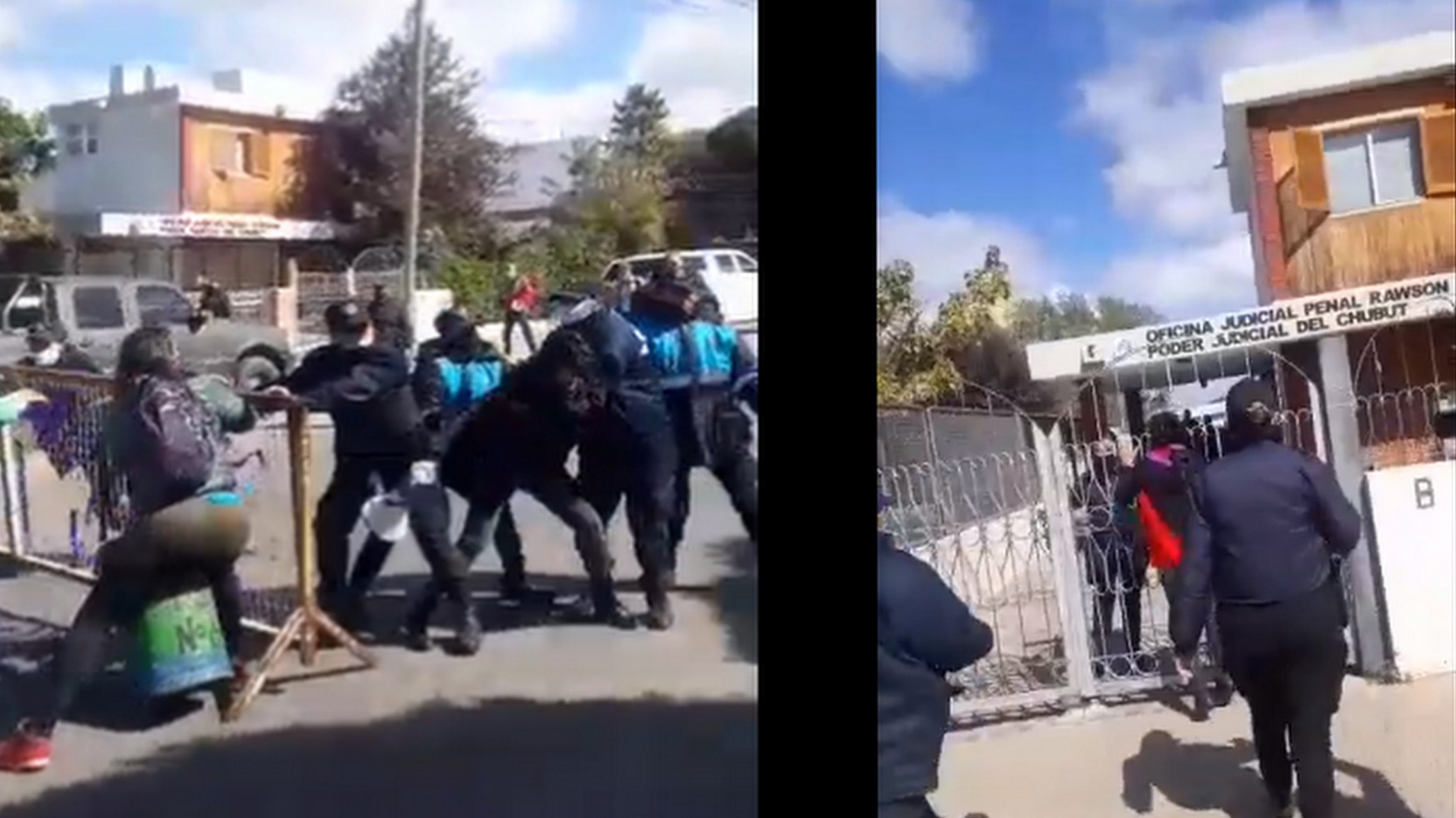 Hubo incidentes tras la absolución de la violación grupal a “los hijos del Poder”