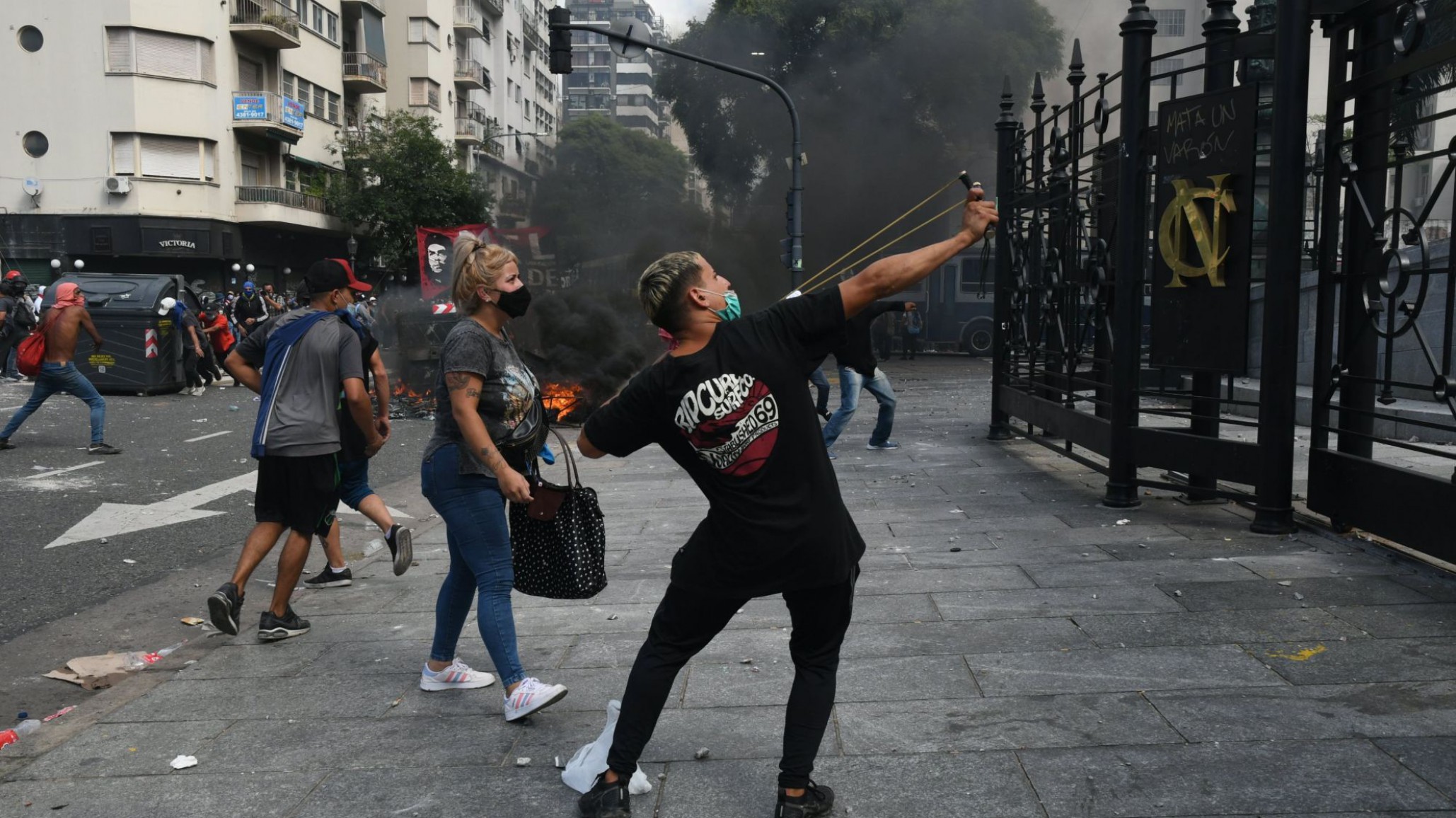 Procesaron a seis personas por el ataque al Congreso de la Nación