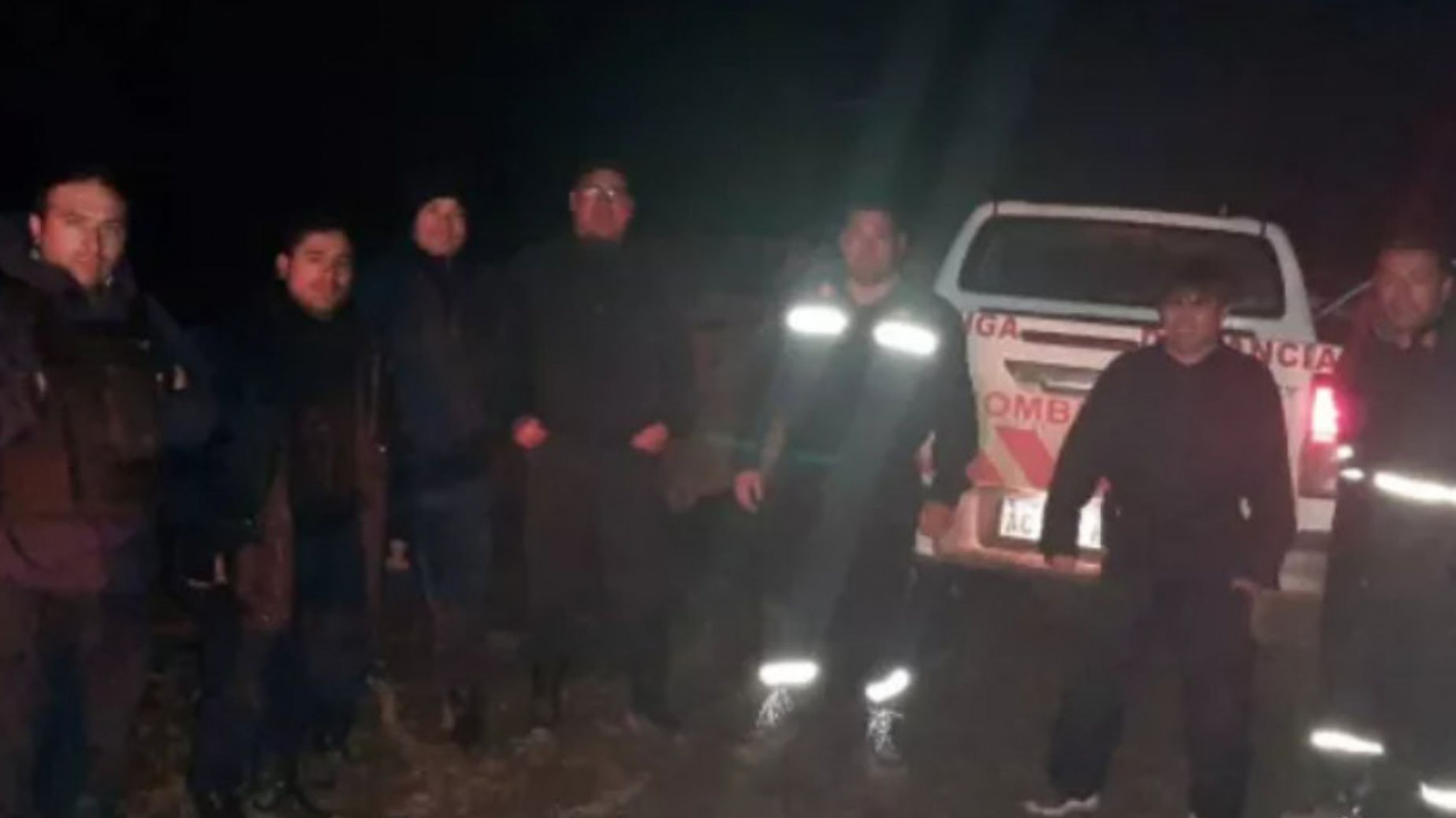 Rescataron a cuatro policías que quedaron varados e incomunicados por las lluvias