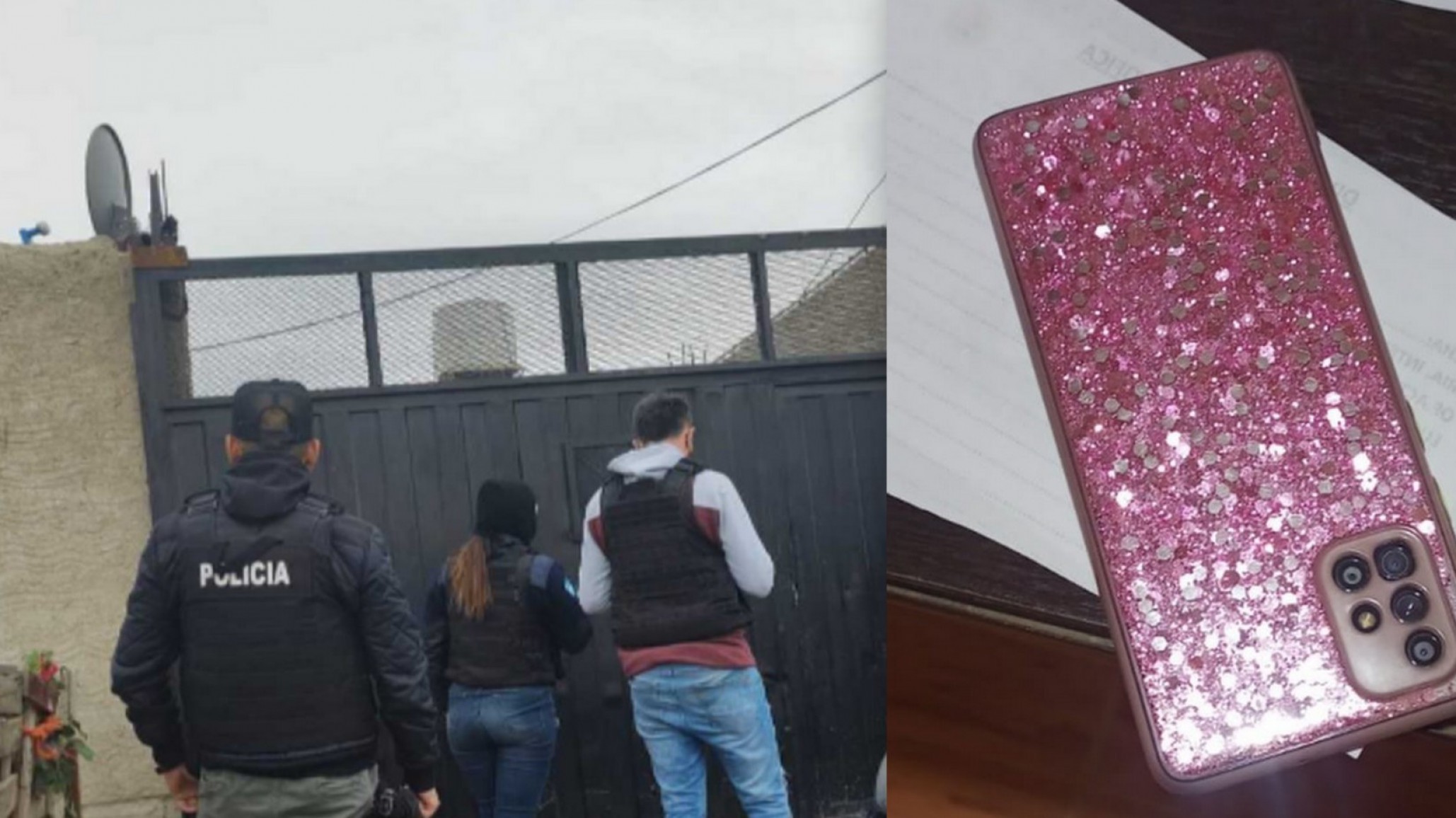 Mujer denunció el robo de su celular y lo encontraron en allanamiento
