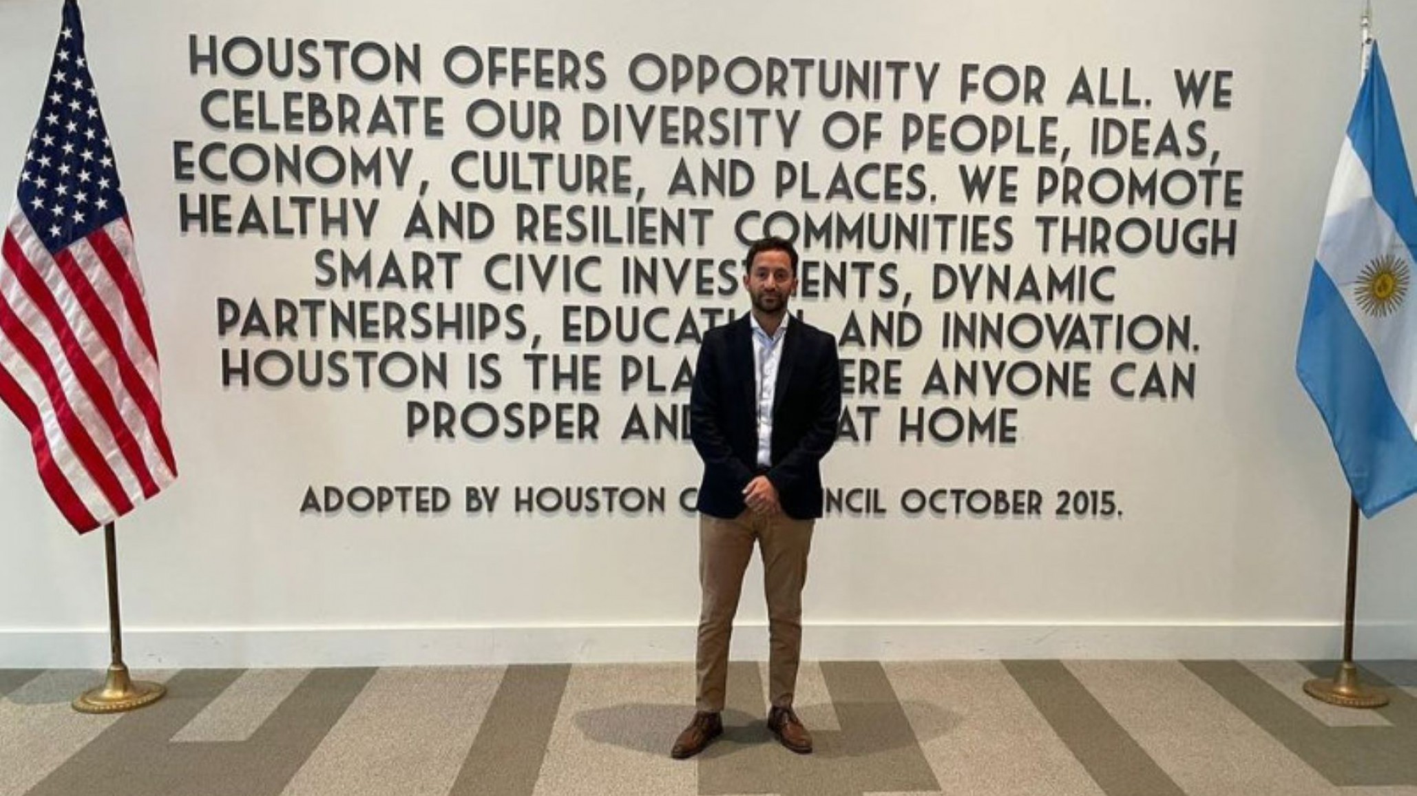 Issa Pfister en Estados Unidos participó de encuentro de energía y presentó proyecto de producción de hidrógeno