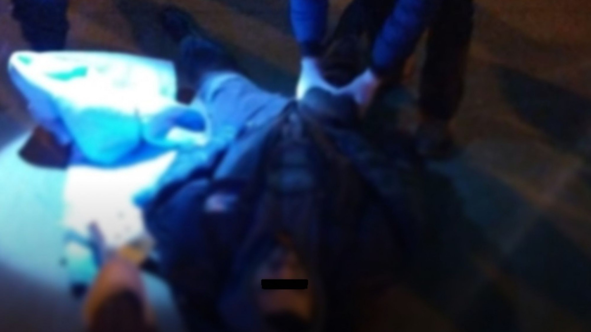 Un conductor derrapó con su motocicleta