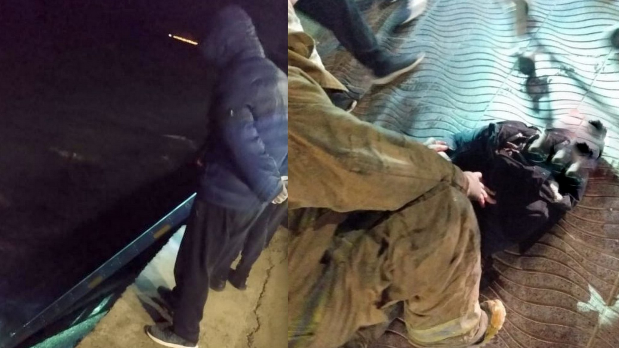 Peatón ebrio cayó al mar en la costanera y fue socorrido por bomberos