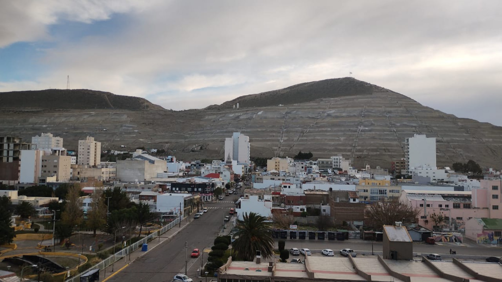 Sigue el viento y la máxima llegará a 15º
