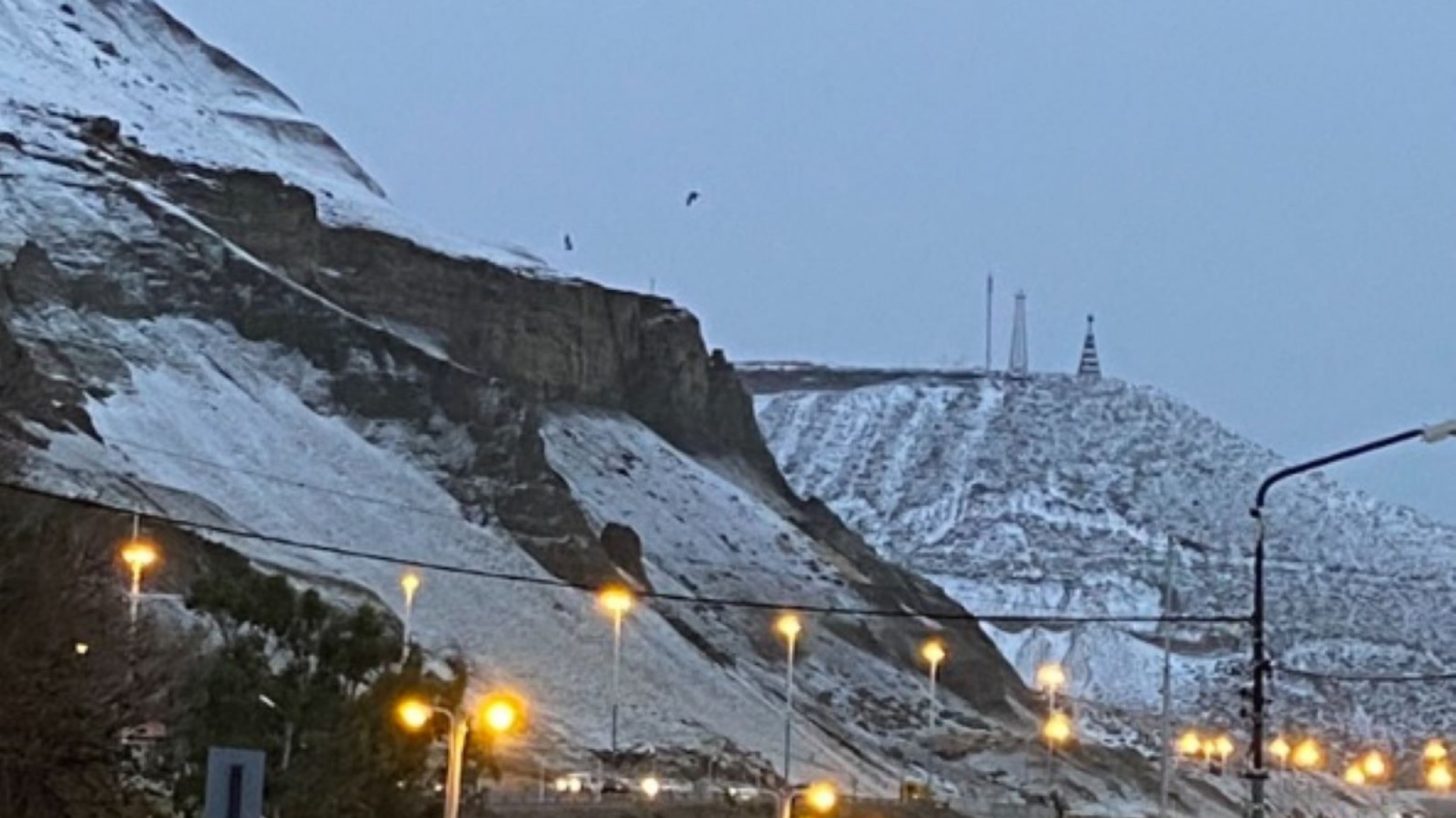 El pronóstico anuncia lluvia y nieve con una máxima de 8º