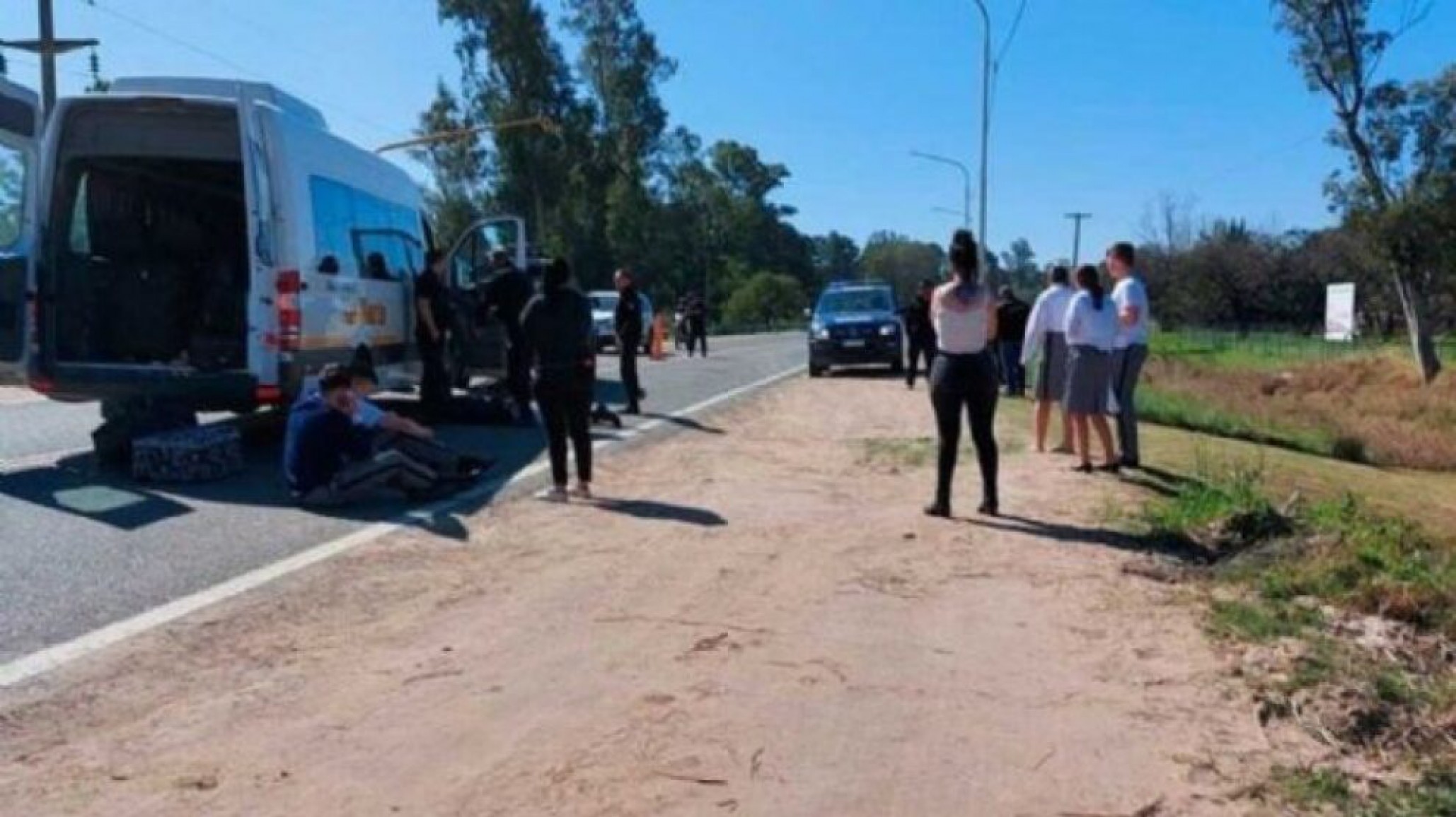 Un exestudiante del Liceo Militar asesinó al conductor de una combi y apuñaló a seis cadetes