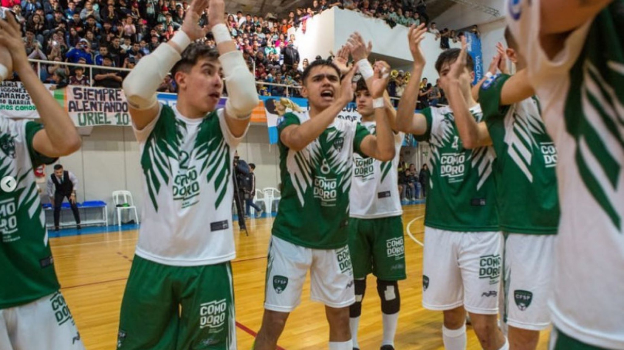 Germán Issa Pfister celebró el logró de la selección de Comodoro “campeones”