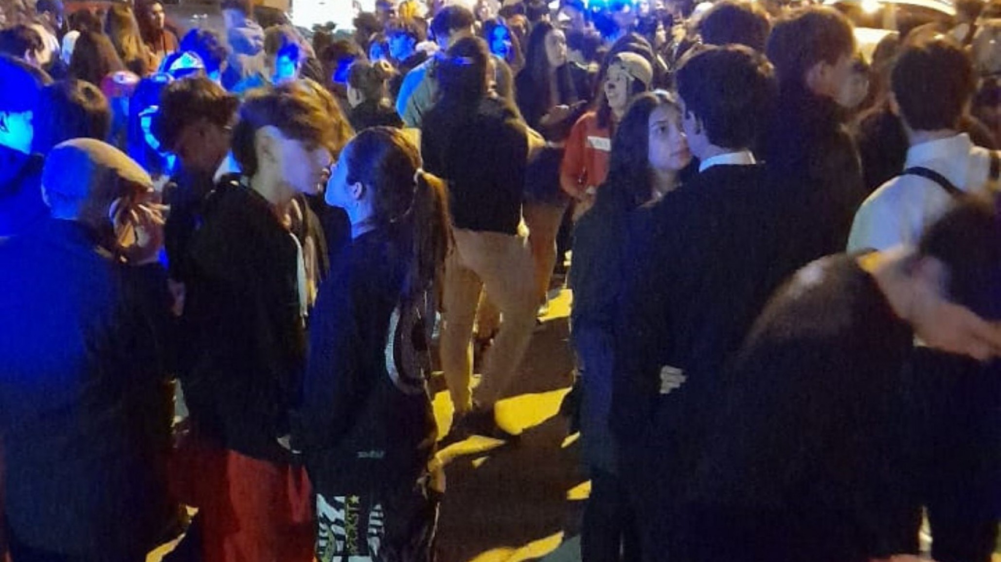 Clausuraron fiesta clandestina “había 80 menores”