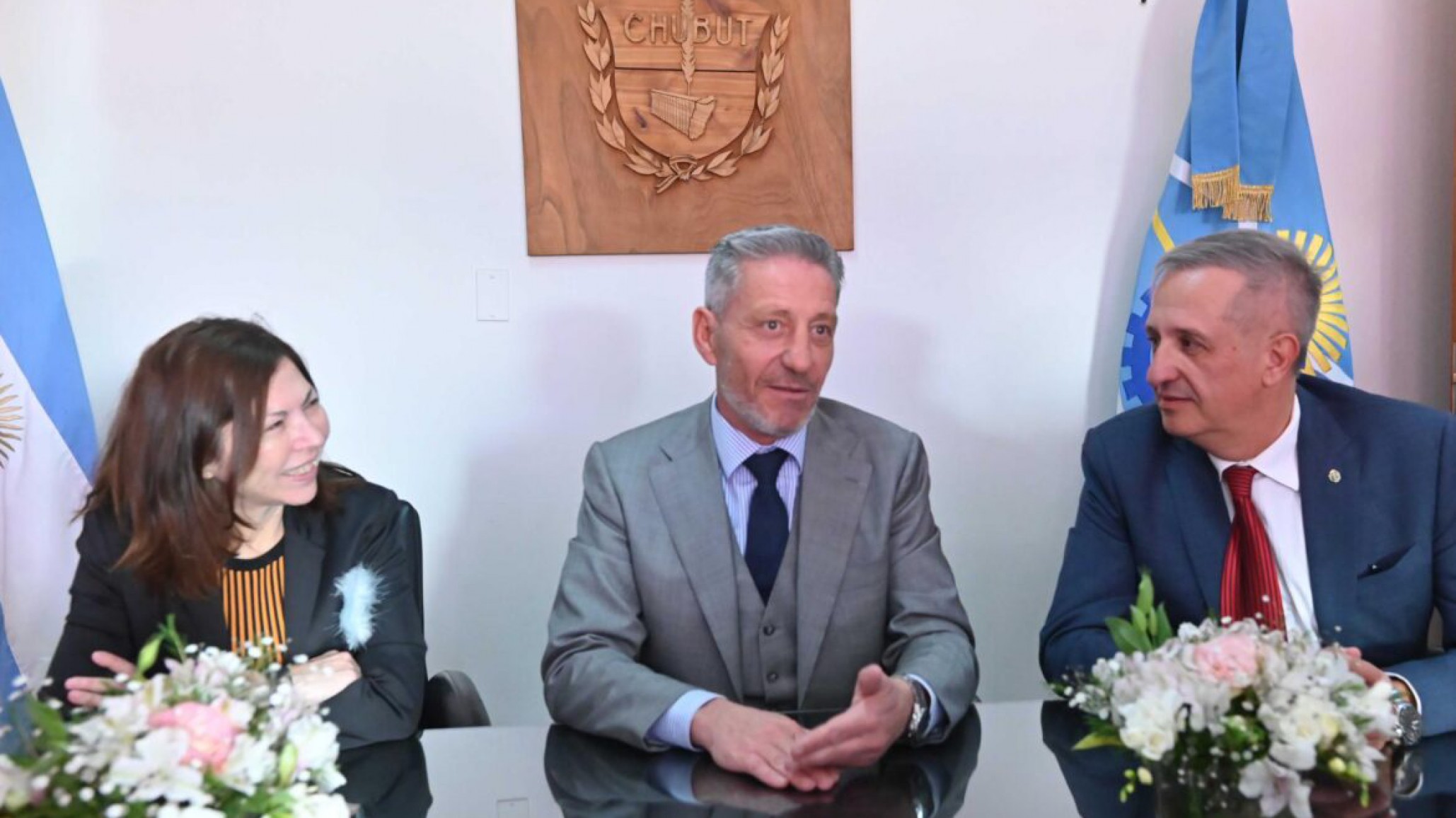 Mariano Arcioni y Silvina Batakis renovaron el acuerdo para asistir financieramente a Pymes de Chubut