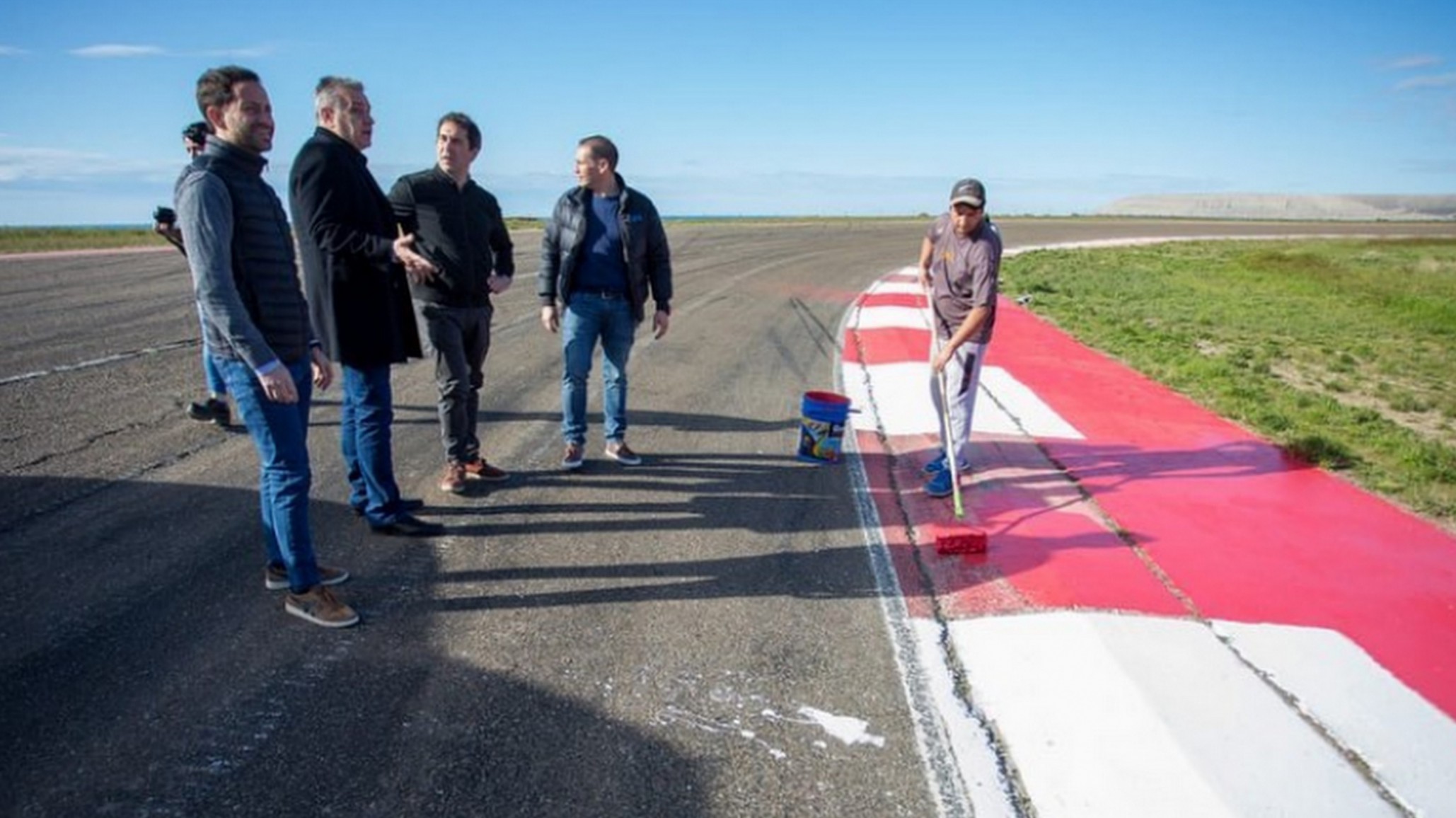 Issa Pfister destacó el avance de obras para el TC “seguimos transformando a Comodoro”