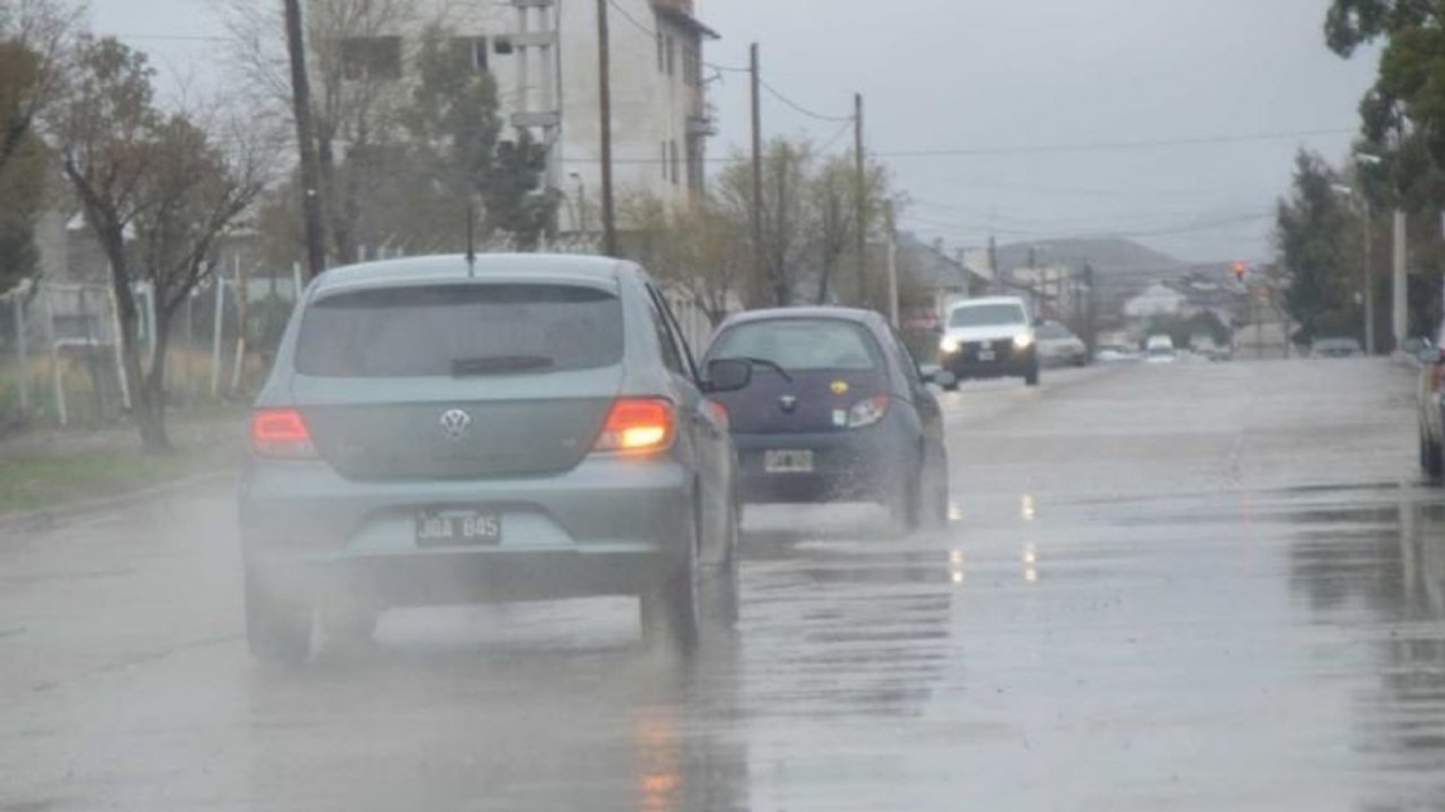 Alerta amarilla por fuertes lluvias en Comodoro