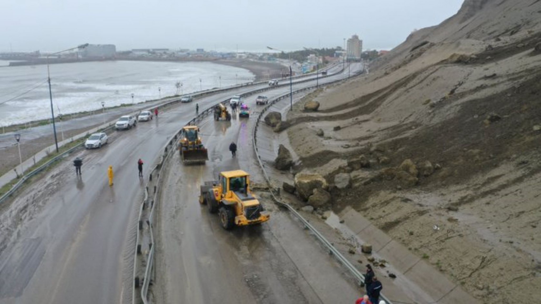 Se habilitó una mano sobre ruta 3 sentido N-S para transporte y camiones