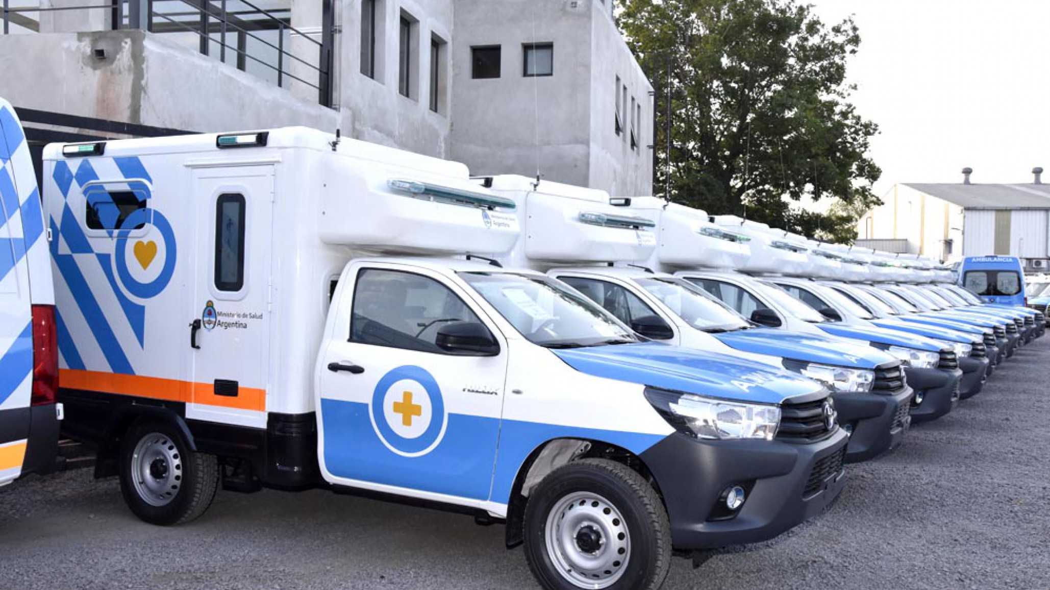Chubut recibirá 12 ambulancias de Nación