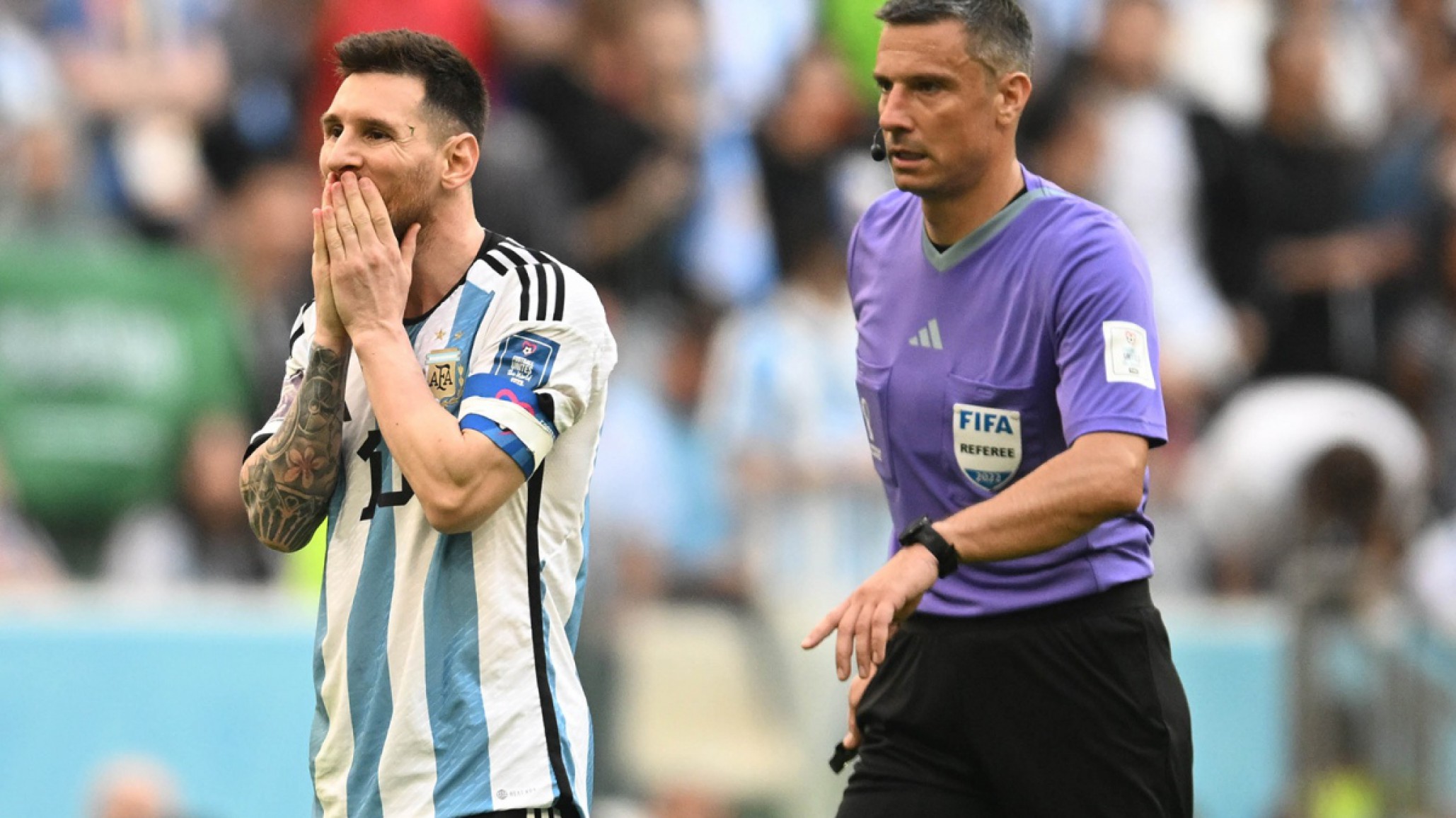 La Selección Argentina perdió frente a Arabia Saudita