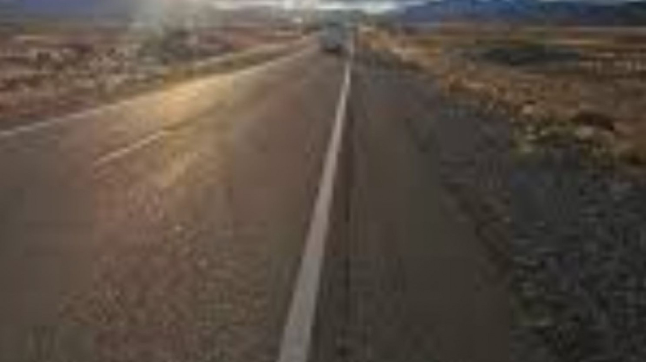 El motoquero solidario habría tenido un ACV en la ruta