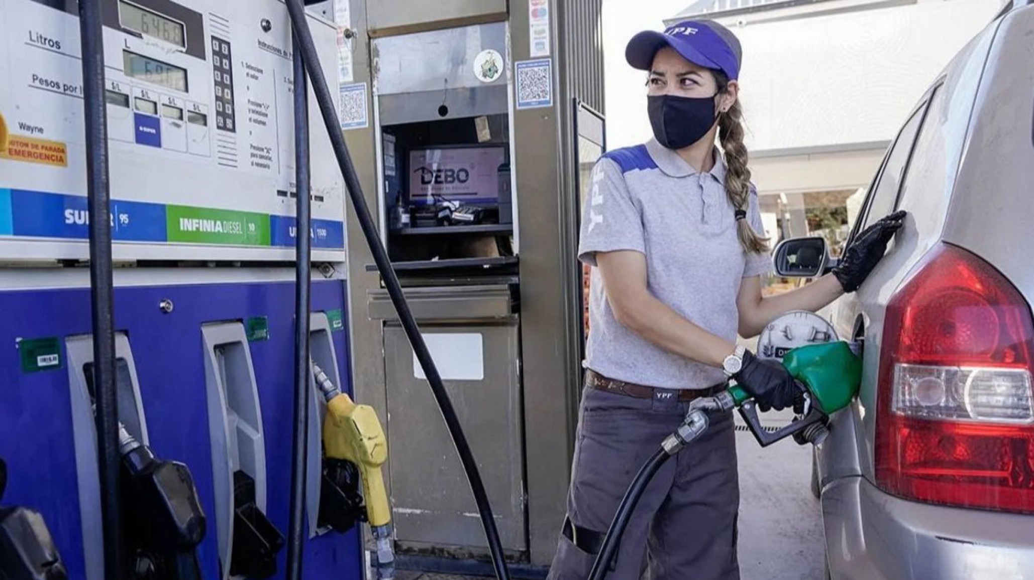 Las estaciones de servicio no funcionarán durante las noches del 24 y 31