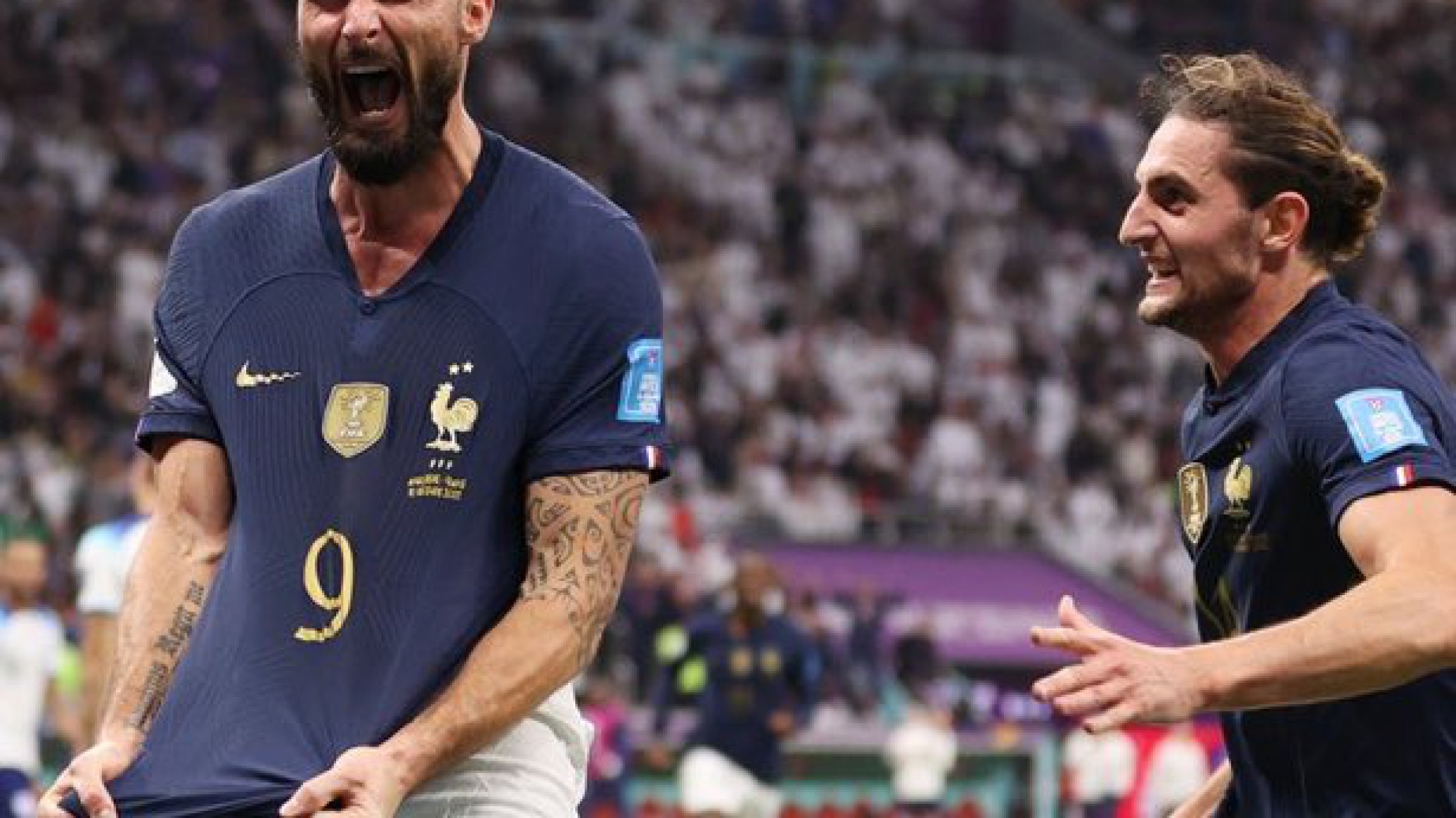 Francia le ganó a Inglaterra y jugará la semifinal del Mundial contra Marruecos